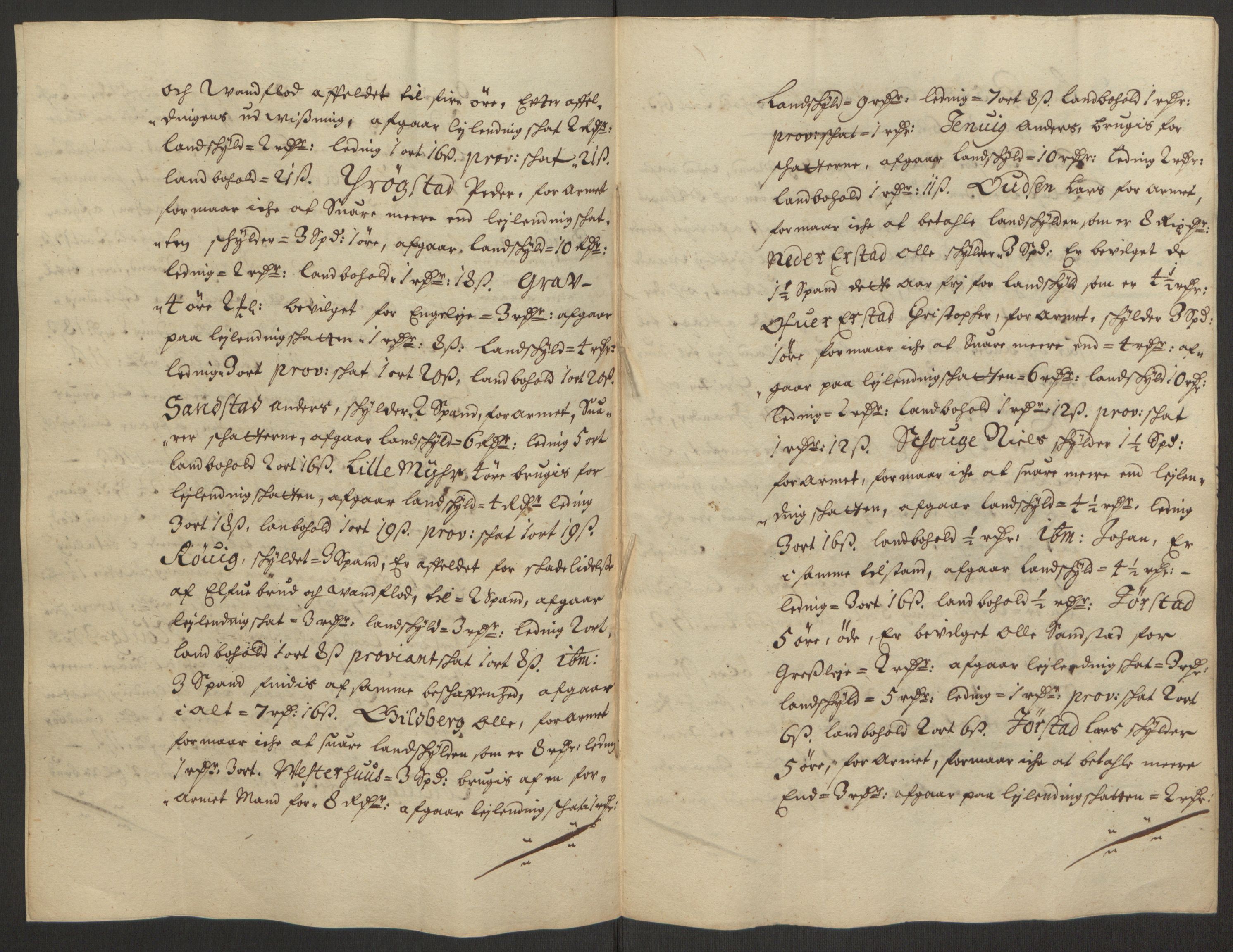 Rentekammeret inntil 1814, Reviderte regnskaper, Fogderegnskap, RA/EA-4092/R63/L4308: Fogderegnskap Inderøy, 1692-1694, s. 622