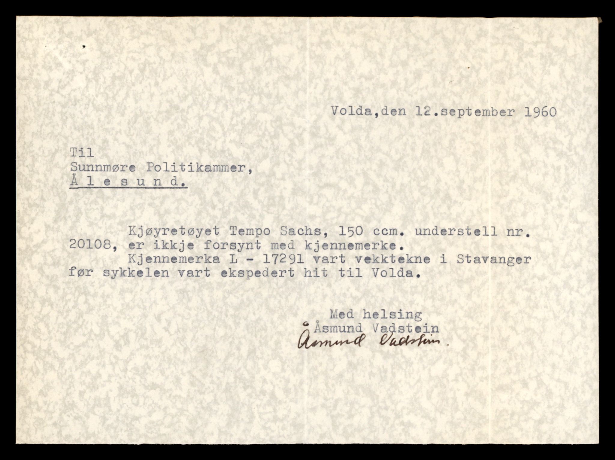 Møre og Romsdal vegkontor - Ålesund trafikkstasjon, AV/SAT-A-4099/F/Fe/L0042: Registreringskort for kjøretøy T 13906 - T 14079, 1927-1998, s. 390