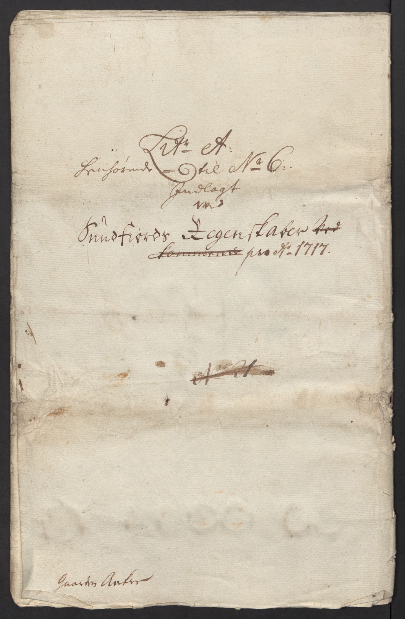 Rentekammeret inntil 1814, Reviderte regnskaper, Fogderegnskap, RA/EA-4092/R53/L3441: Fogderegnskap Sunn- og Nordfjord, 1717-1718, s. 84