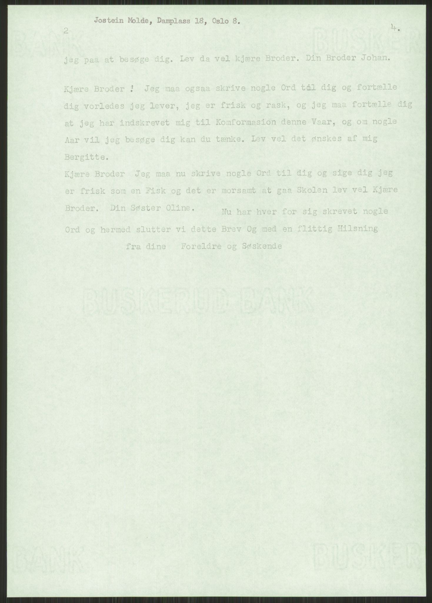 Samlinger til kildeutgivelse, Amerikabrevene, RA/EA-4057/F/L0034: Innlån fra Nord-Trøndelag, 1838-1914, s. 69