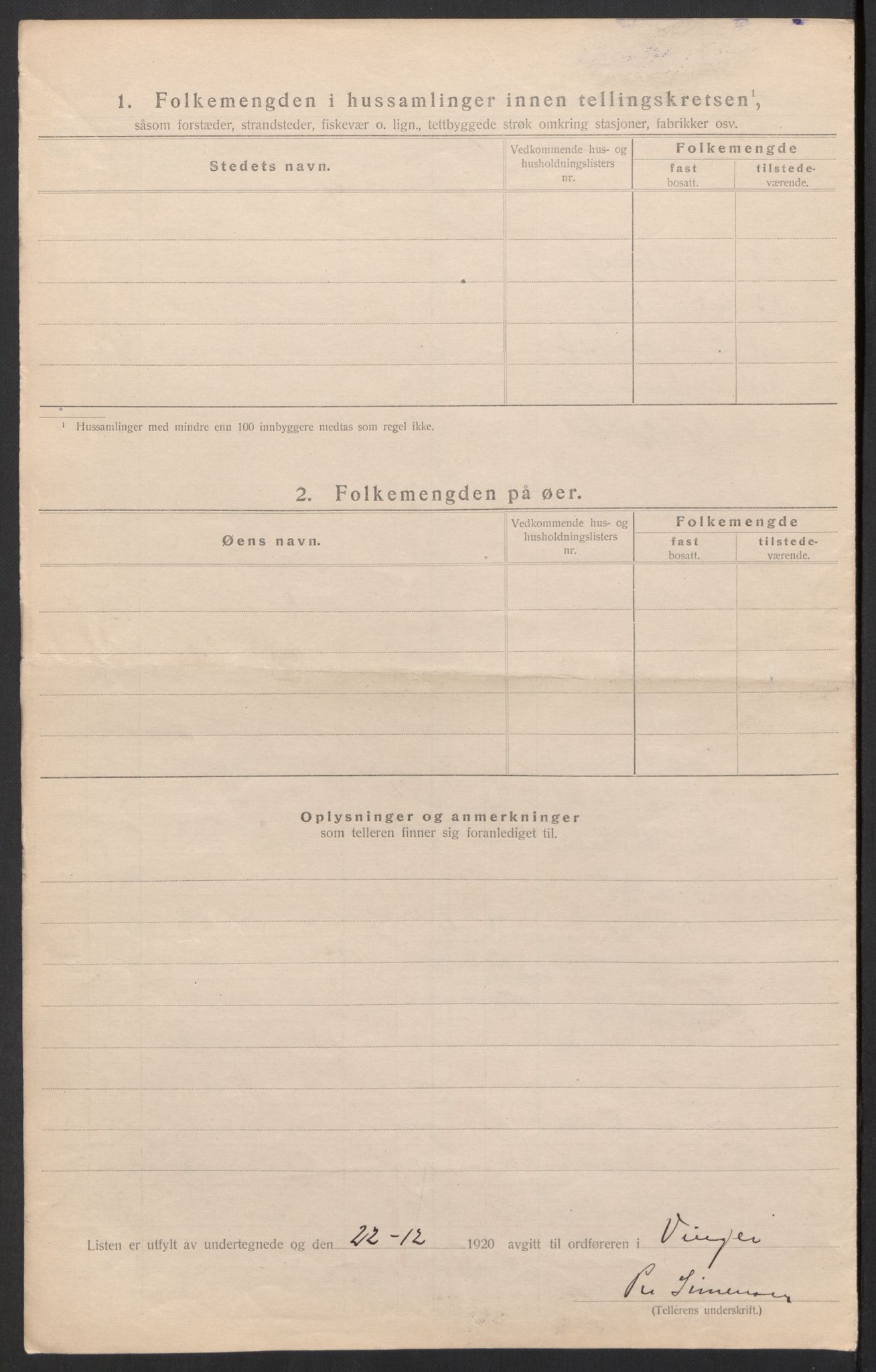 SAH, Folketelling 1920 for 0421 Vinger herred, 1920, s. 30