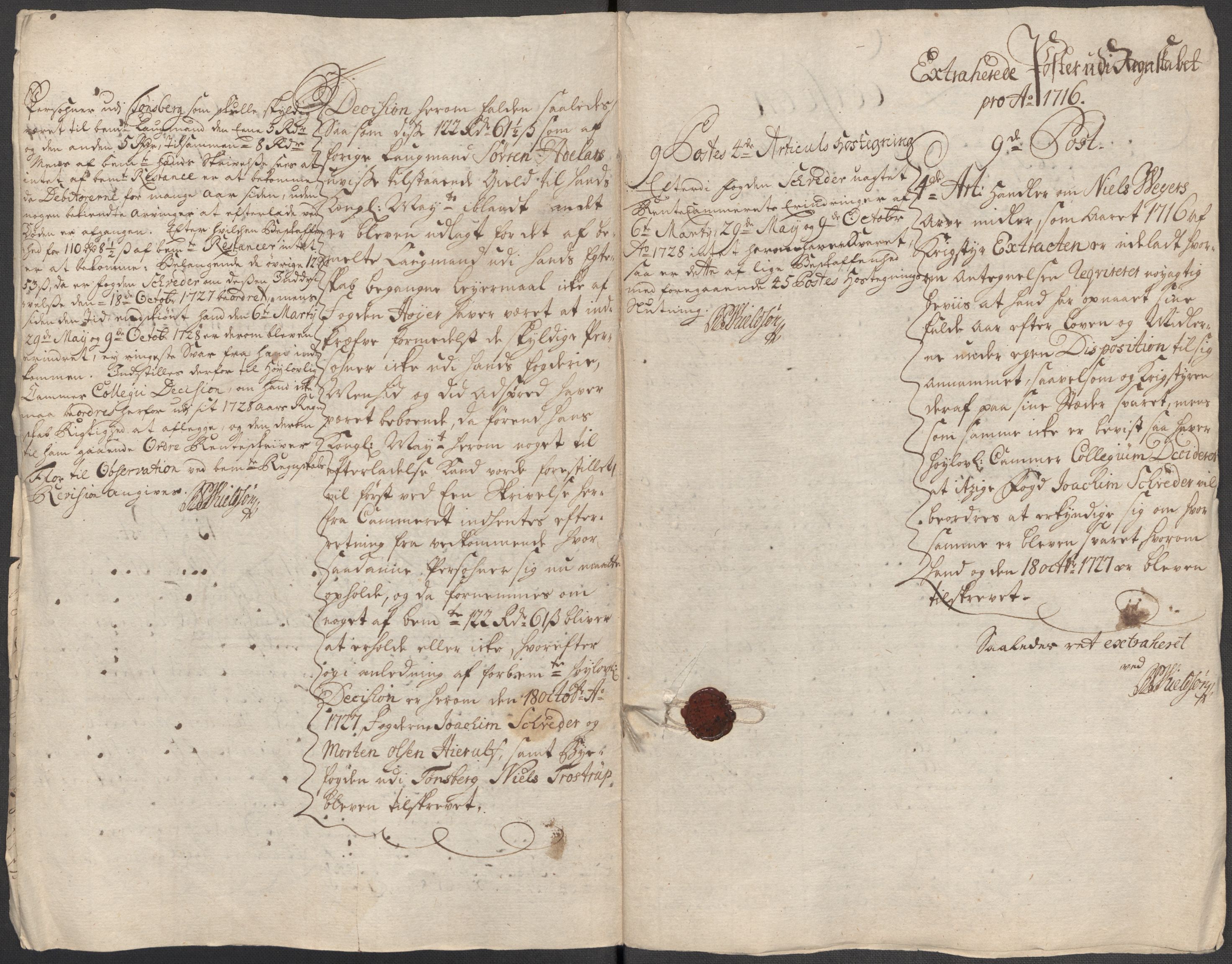 Rentekammeret inntil 1814, Reviderte regnskaper, Fogderegnskap, AV/RA-EA-4092/R36/L2131: Fogderegnskap Øvre og Nedre Telemark og Bamble, 1718, s. 330