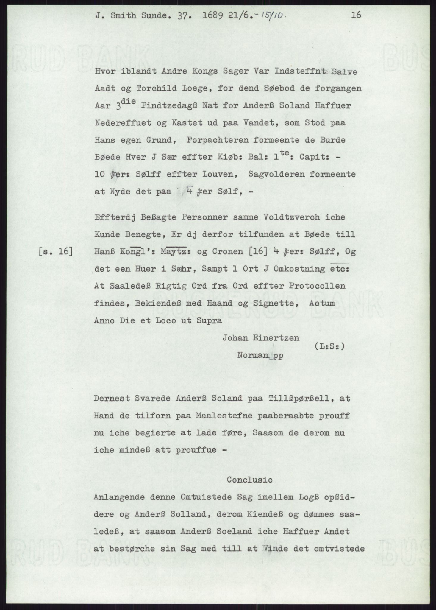 Samlinger til kildeutgivelse, Diplomavskriftsamlingen, AV/RA-EA-4053/H/Ha, s. 3406