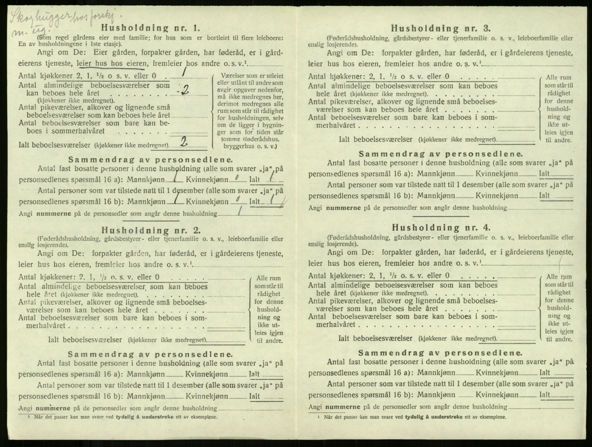 SAKO, Folketelling 1920 for 0719 Andebu herred, 1920, s. 250