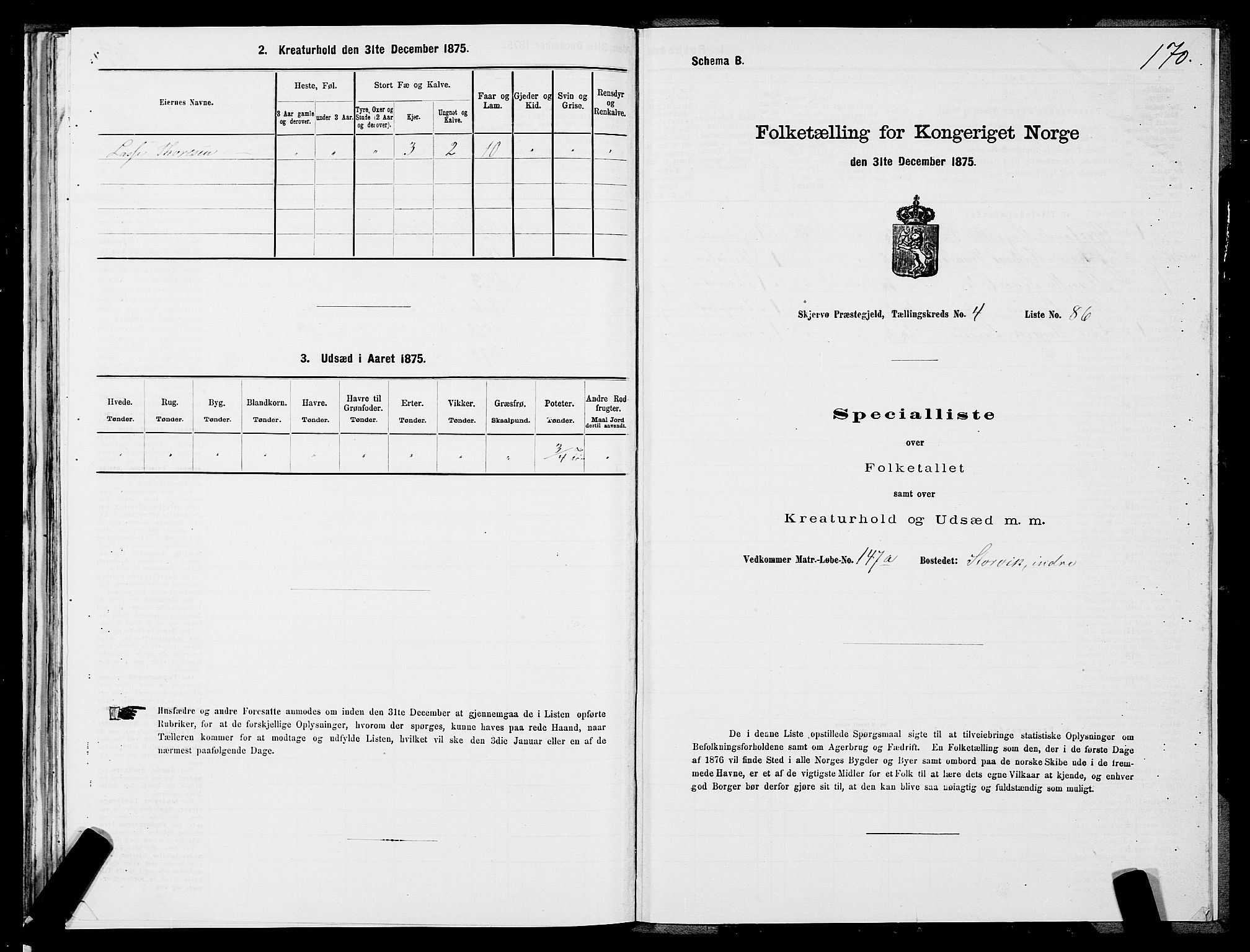 SATØ, Folketelling 1875 for 1941P Skjervøy prestegjeld, 1875, s. 3170