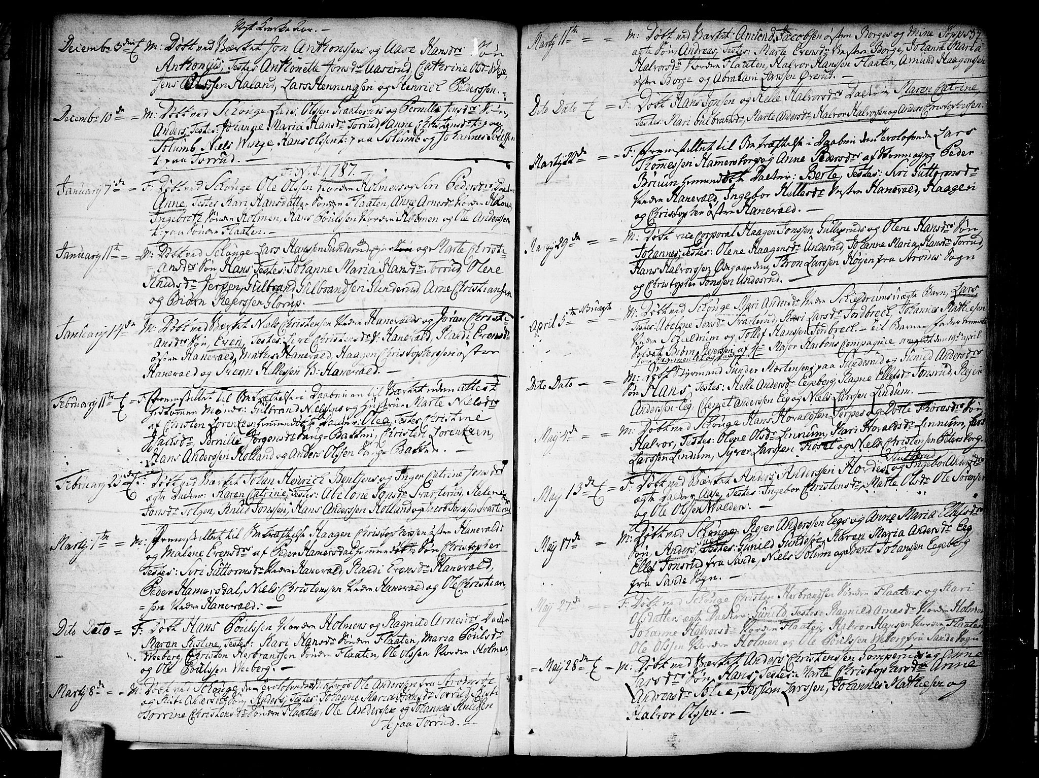Skoger kirkebøker, SAKO/A-59/F/Fa/L0001: Ministerialbok nr. I 1, 1746-1814, s. 58