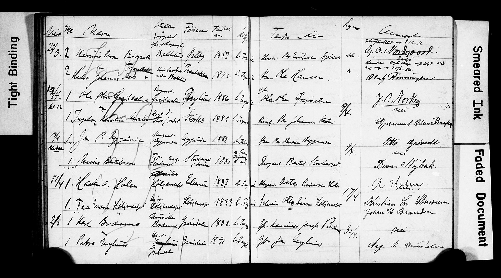 Trysil prestekontor, AV/SAH-PREST-046/I/Ie: Lysningsprotokoll nr. 2, 1900-1914