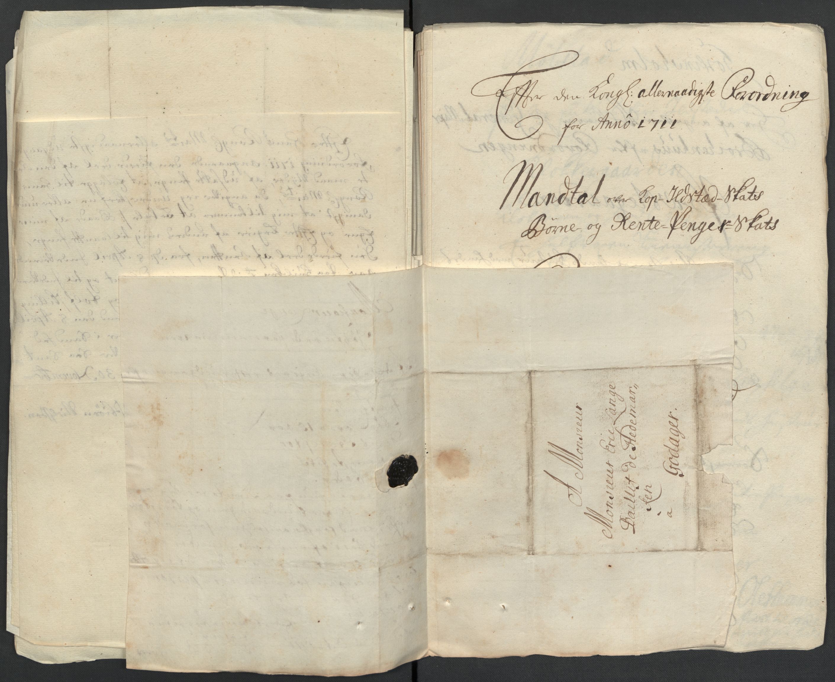 Rentekammeret inntil 1814, Reviderte regnskaper, Fogderegnskap, RA/EA-4092/R16/L1047: Fogderegnskap Hedmark, 1711, s. 370