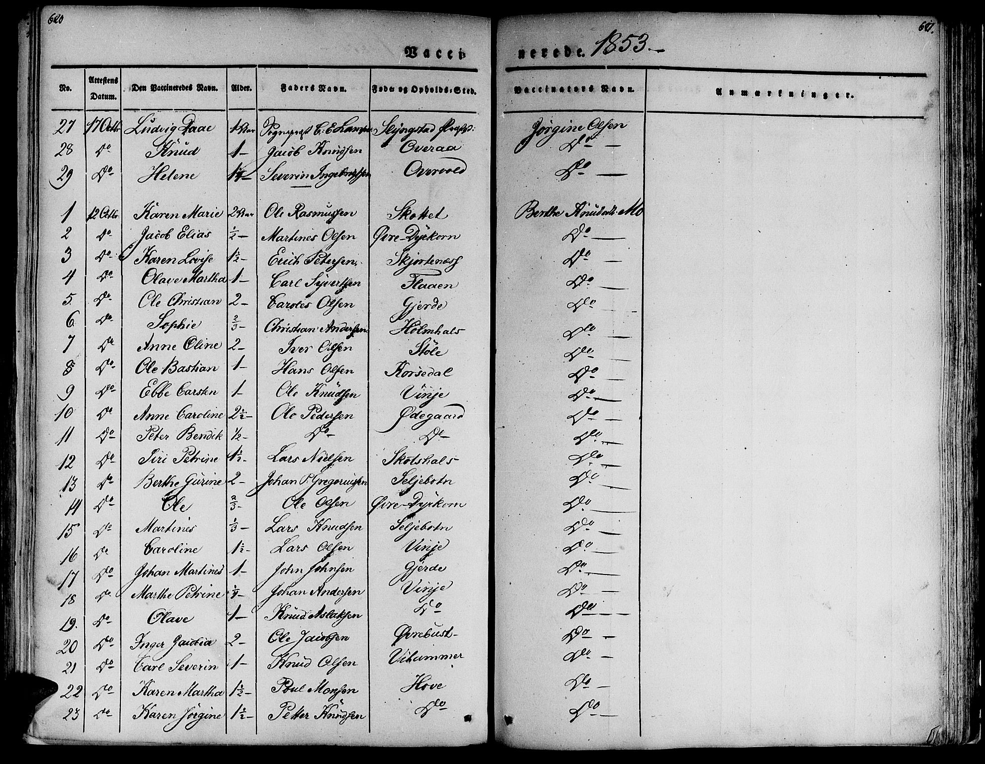 Ministerialprotokoller, klokkerbøker og fødselsregistre - Møre og Romsdal, AV/SAT-A-1454/520/L0274: Ministerialbok nr. 520A04, 1827-1864, s. 620-621