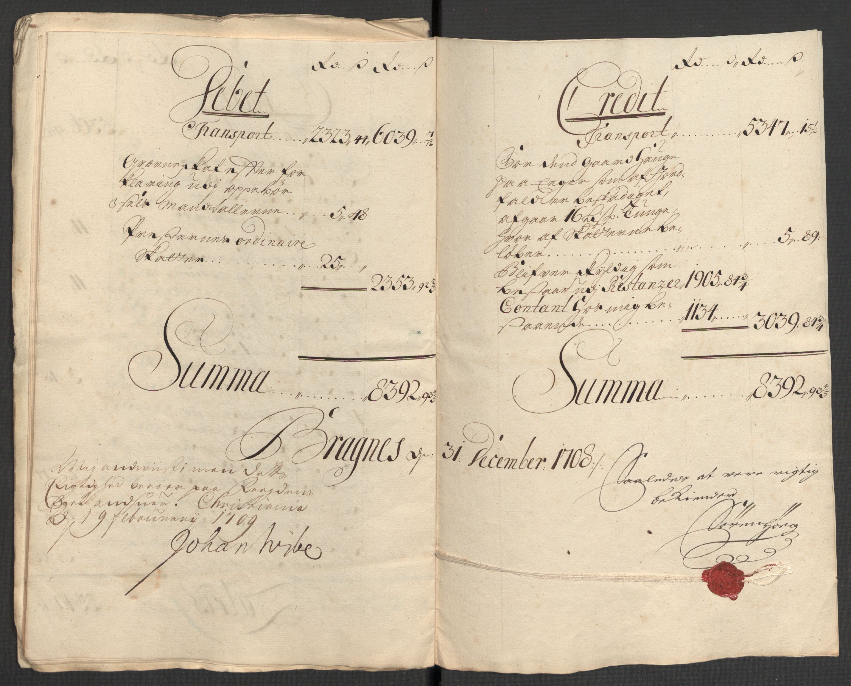 Rentekammeret inntil 1814, Reviderte regnskaper, Fogderegnskap, RA/EA-4092/R31/L1702: Fogderegnskap Hurum, Røyken, Eiker, Lier og Buskerud, 1708, s. 16