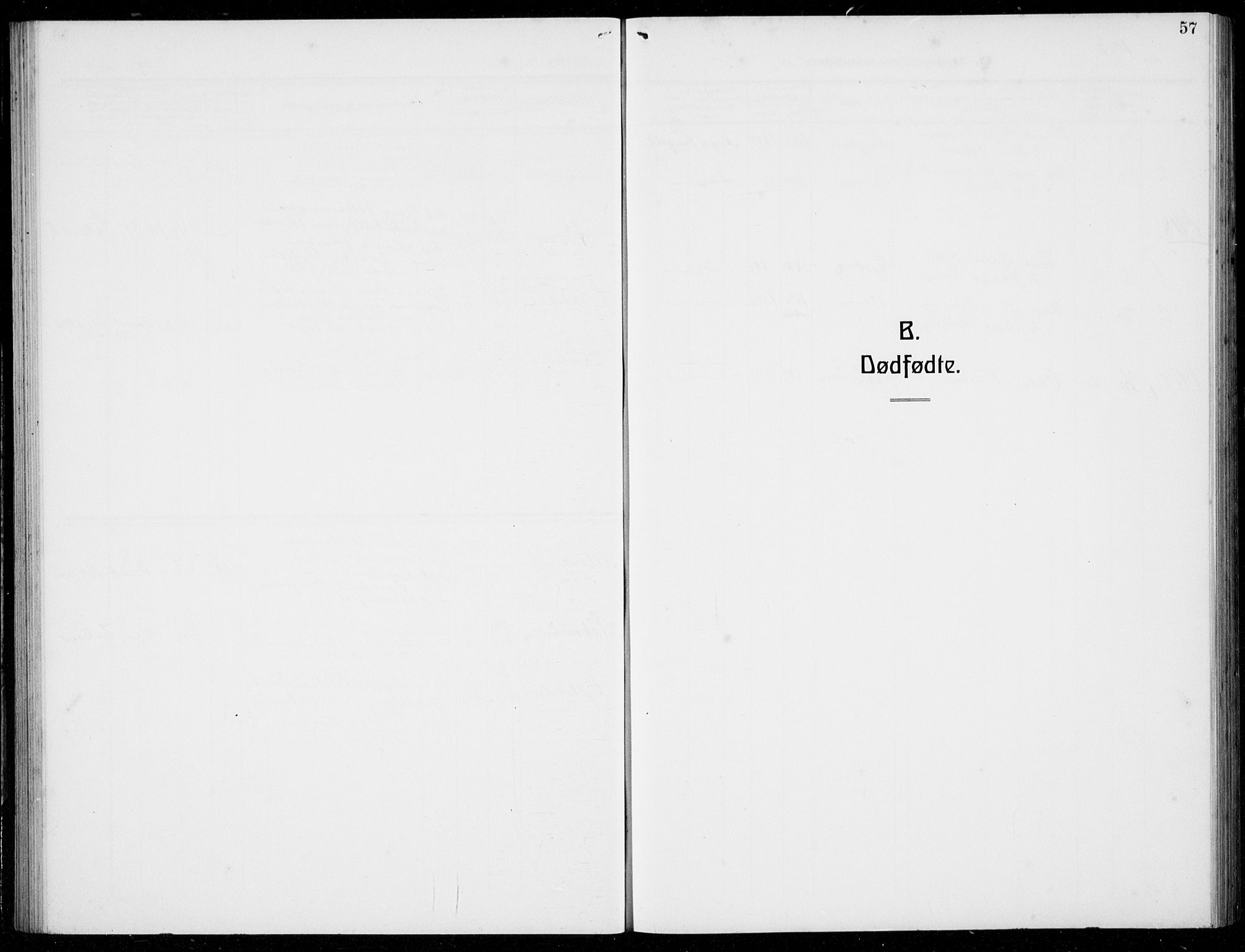Loddefjord  sokneprestembete, SAB/A-99928: Klokkerbok nr. A  1, 1915-1934, s. 57