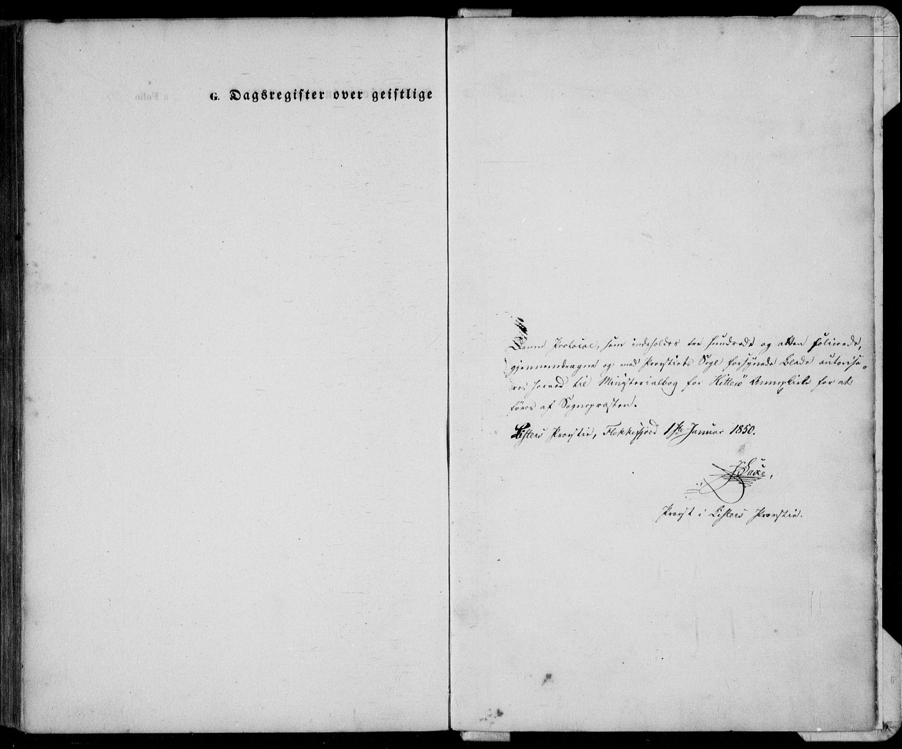 Flekkefjord sokneprestkontor, SAK/1111-0012/F/Fa/Fab/L0004: Ministerialbok nr. A 4, 1850-1875