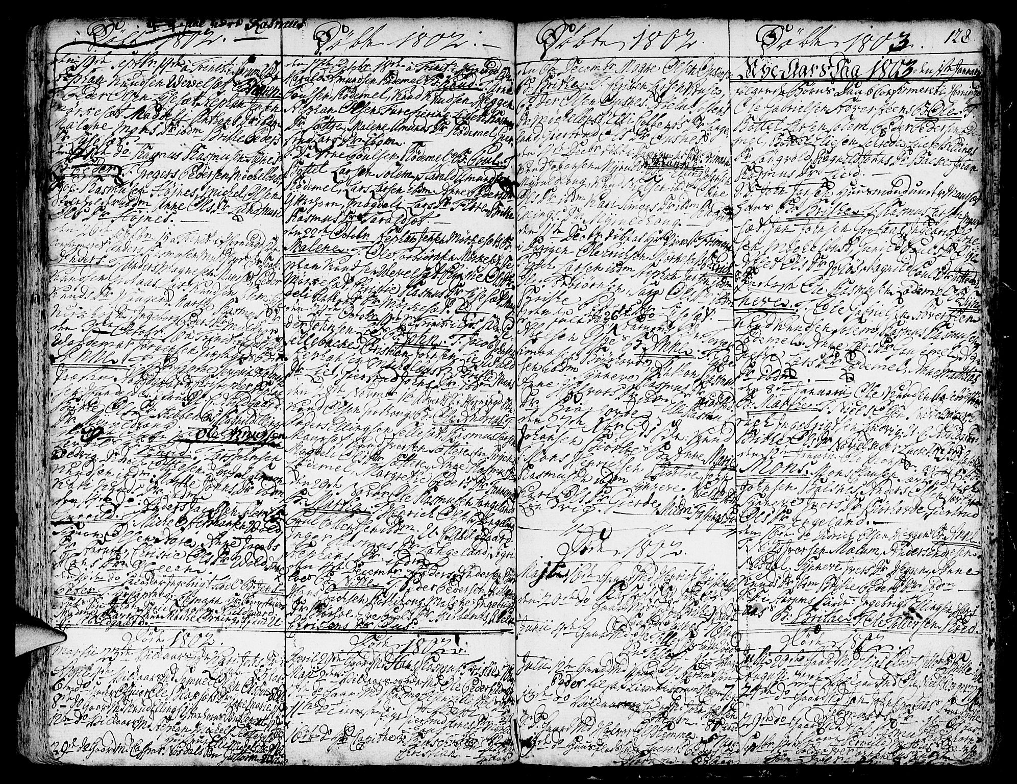 Eid sokneprestembete, AV/SAB-A-82301/H/Haa/Haaa/L0003: Ministerialbok nr. A 3, 1770-1805, s. 128