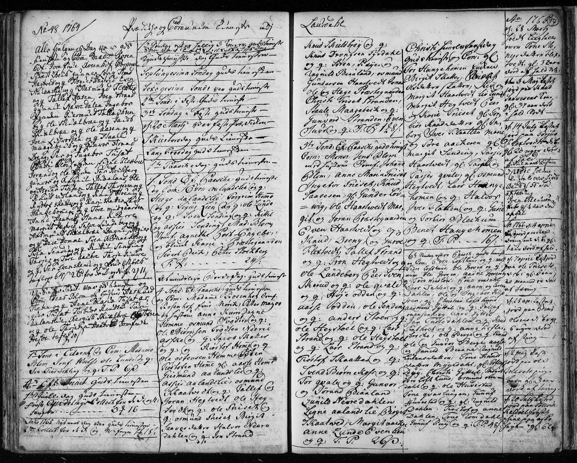 Lårdal kirkebøker, AV/SAKO-A-284/F/Fa/L0003: Ministerialbok nr. I 3, 1754-1790, s. 97