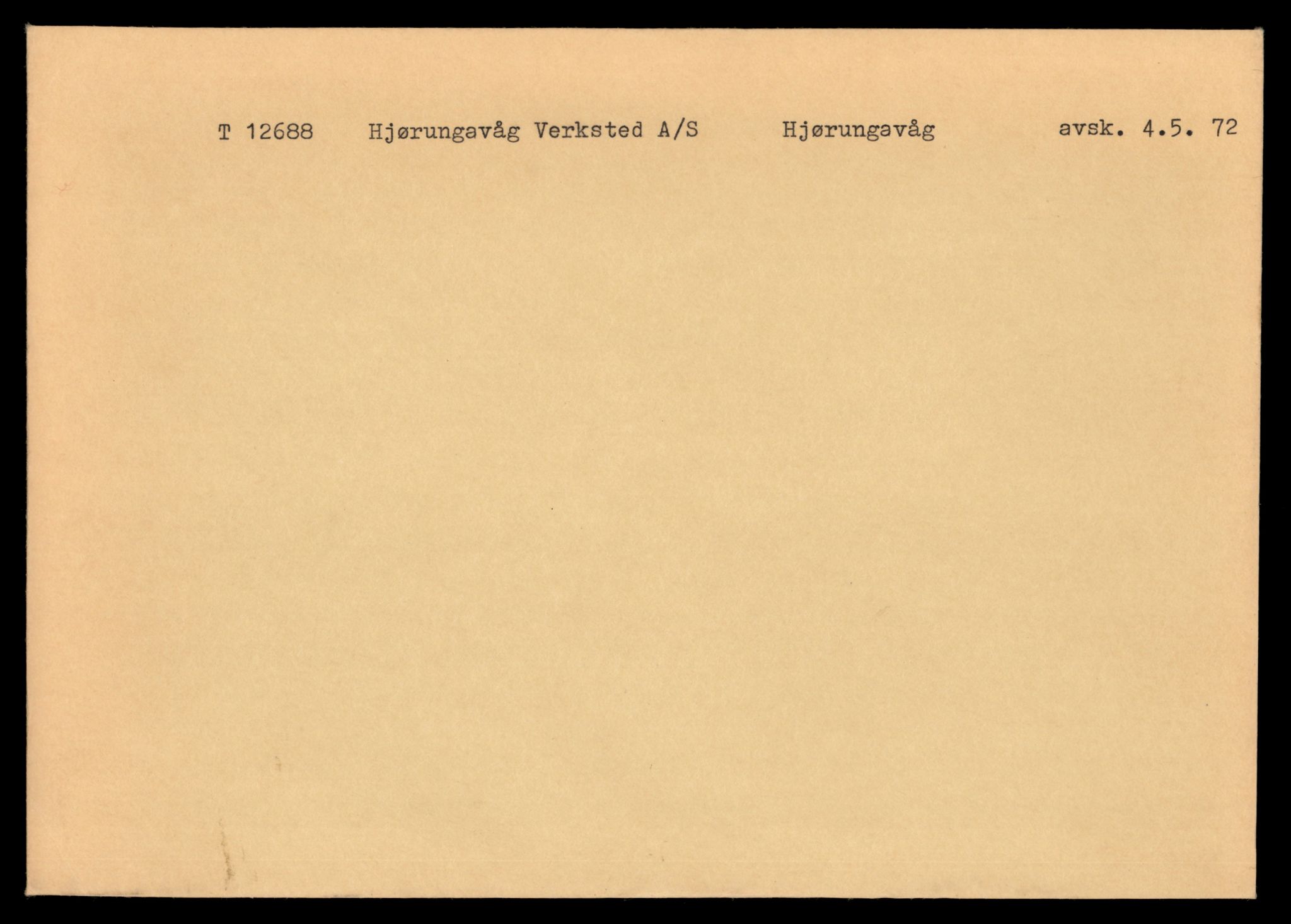 Møre og Romsdal vegkontor - Ålesund trafikkstasjon, AV/SAT-A-4099/F/Fe/L0035: Registreringskort for kjøretøy T 12653 - T 12829, 1927-1998, s. 623