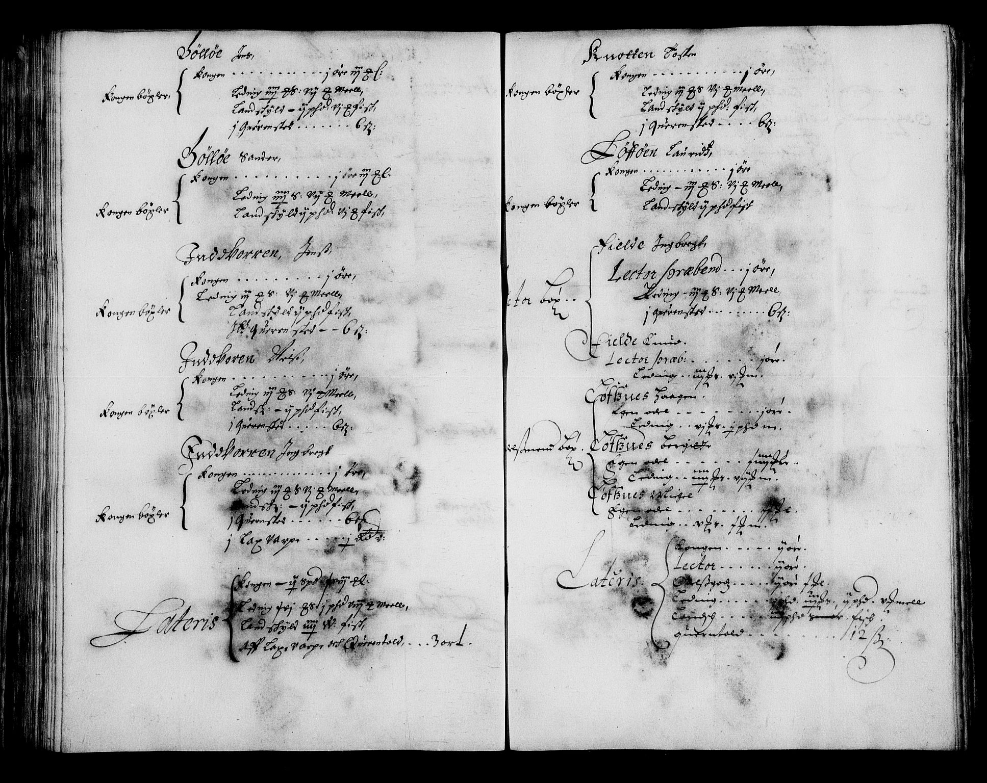 Rentekammeret inntil 1814, Realistisk ordnet avdeling, AV/RA-EA-4070/N/Na/L0002/0008: [XI g]: Trondheims stifts jordebøker: / Namdalen fogderi, 1664