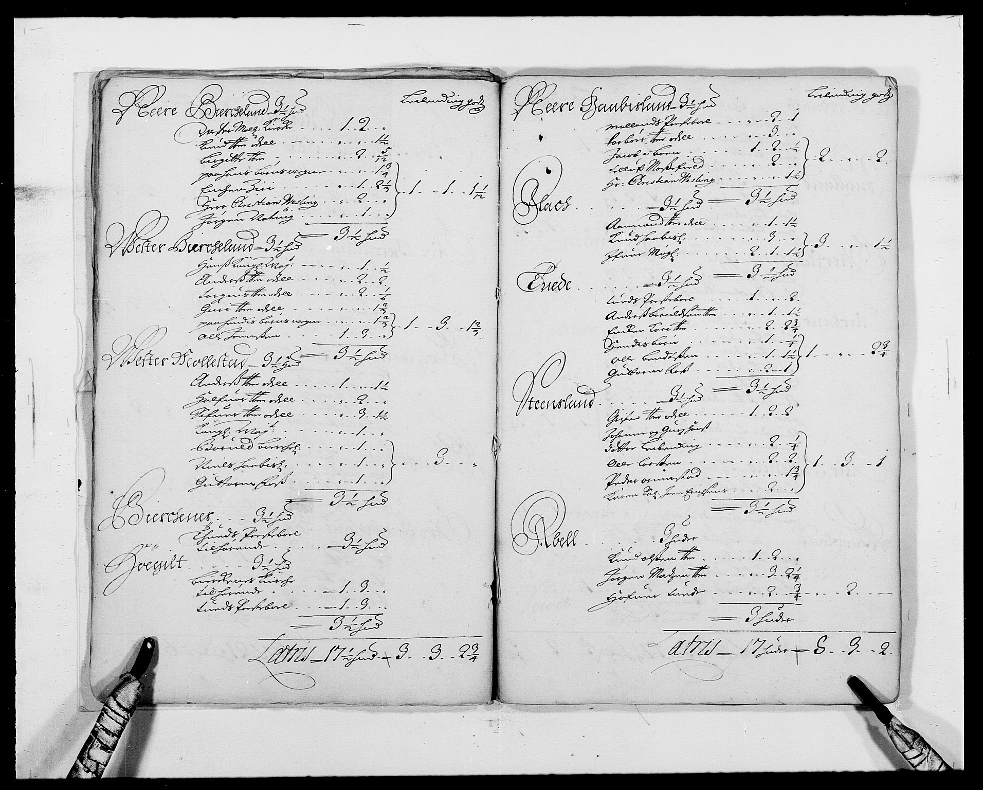 Rentekammeret inntil 1814, Reviderte regnskaper, Fogderegnskap, RA/EA-4092/R39/L2311: Fogderegnskap Nedenes, 1690-1692, s. 22