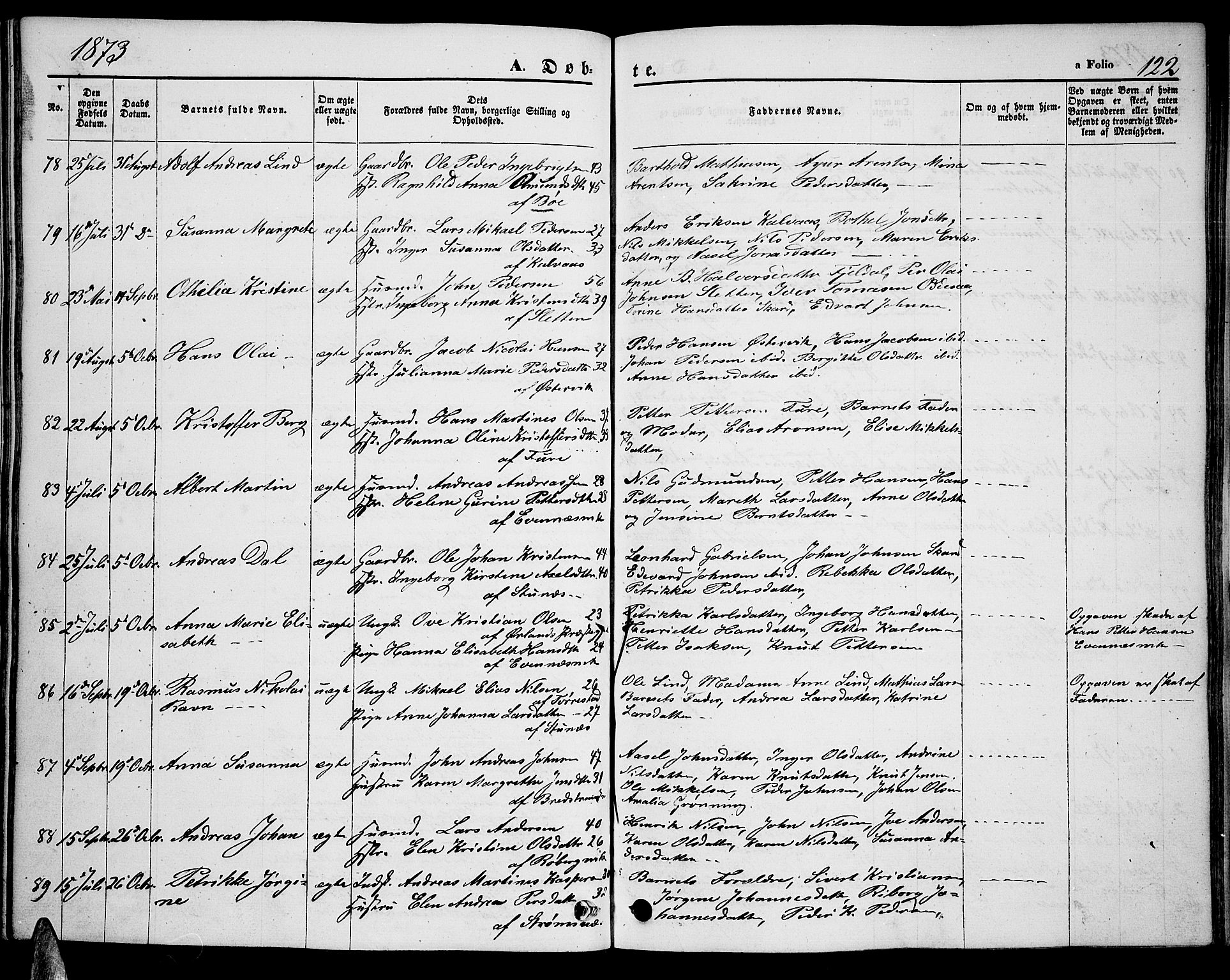 Ministerialprotokoller, klokkerbøker og fødselsregistre - Nordland, AV/SAT-A-1459/863/L0912: Klokkerbok nr. 863C02, 1858-1876, s. 122