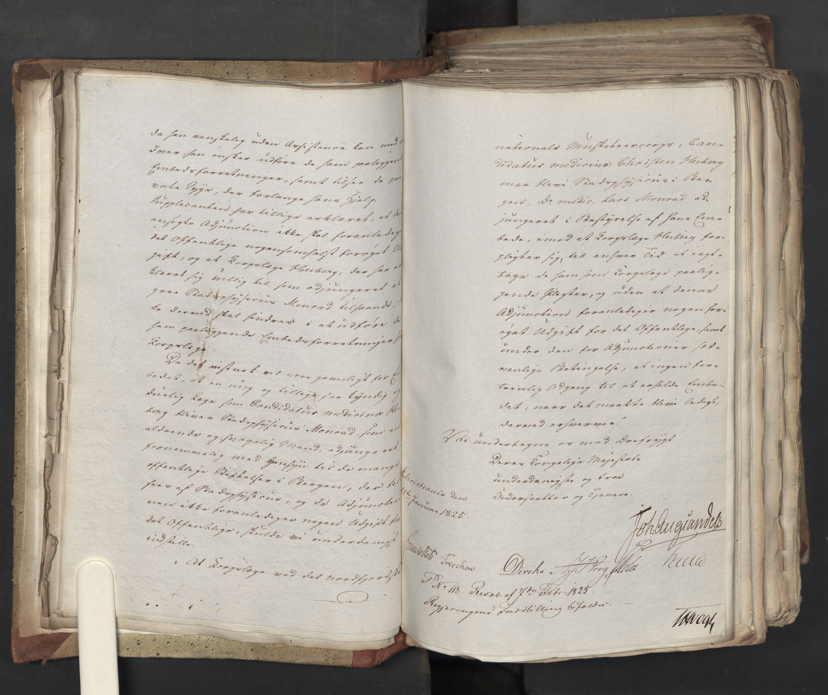 Statsrådsavdelingen i Stockholm, AV/RA-S-1003/D/Da/L0041: Regjeringsinnstillinger nr. 2204-2466, 1825, s. 51