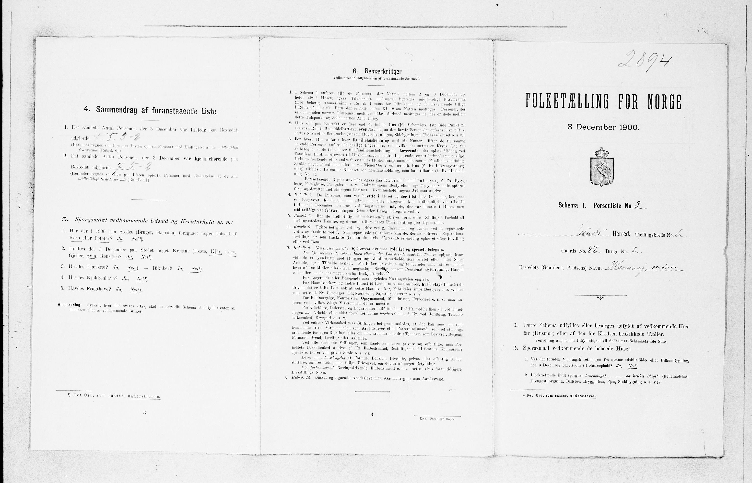 SAB, Folketelling 1900 for 1245 Sund herred, 1900, s. 626