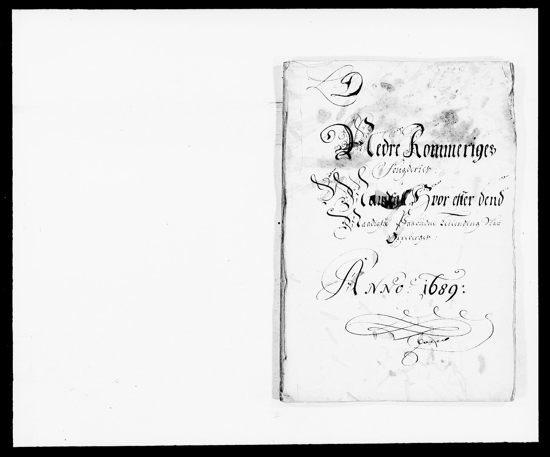 Rentekammeret inntil 1814, Reviderte regnskaper, Fogderegnskap, AV/RA-EA-4092/R11/L0574: Fogderegnskap Nedre Romerike, 1689-1690, s. 14
