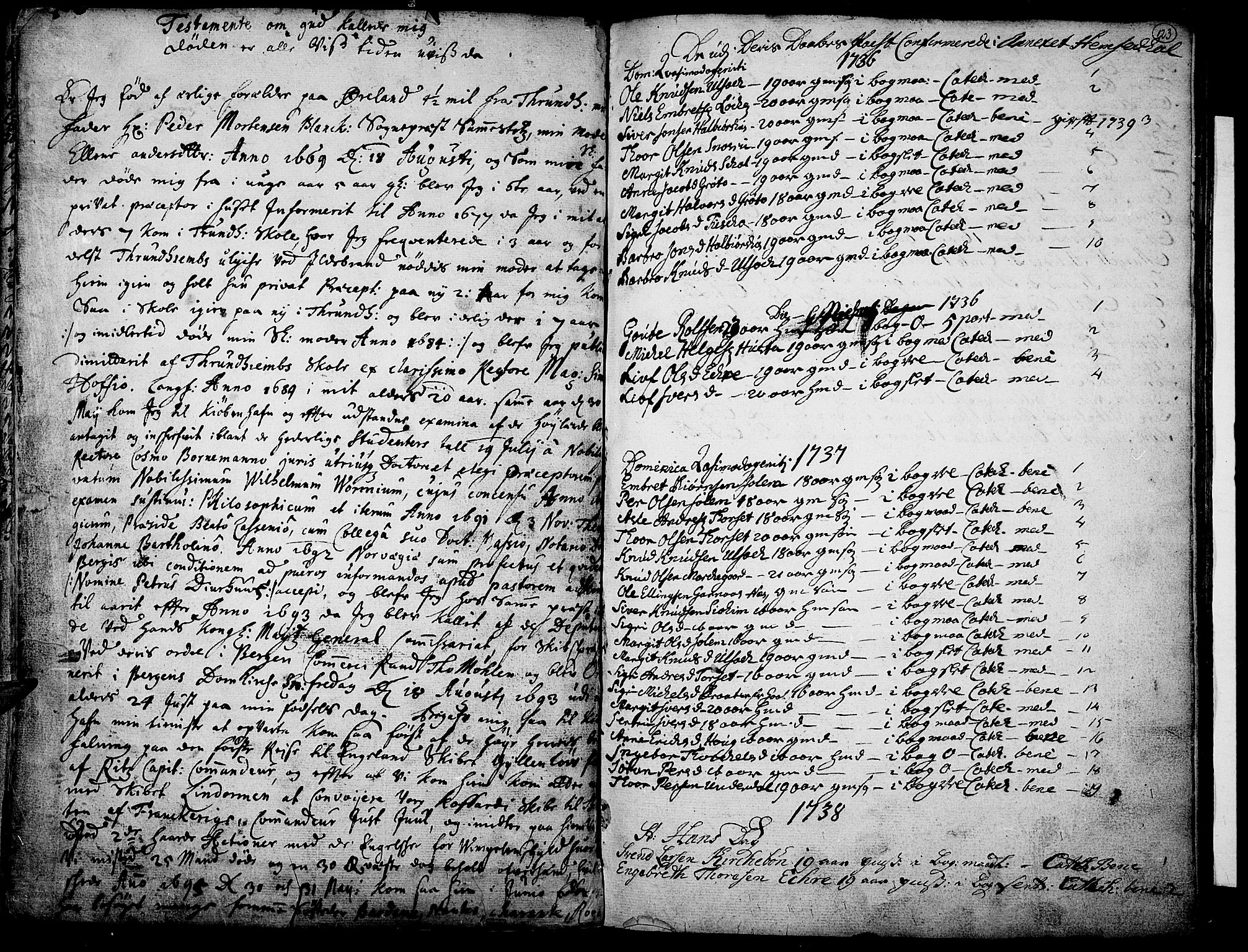Nes kirkebøker, AV/SAKO-A-236/F/Fa/L0002: Ministerialbok nr. 2, 1707-1759, s. 123