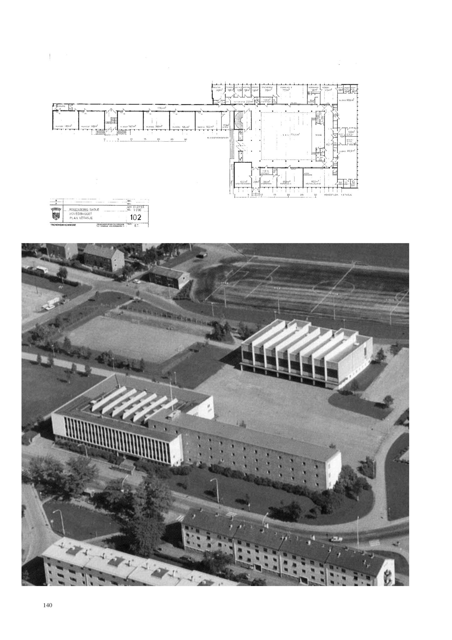 , Trondheim kommunes skoleanlegg - Beskrivelse og antikvarisk klassifisering, 2003, s. 149
