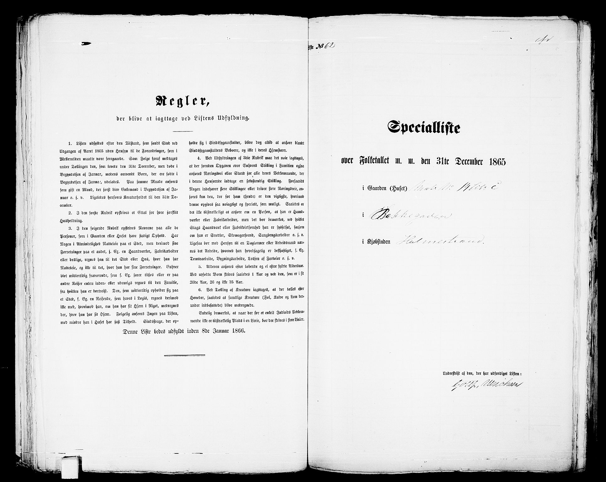 RA, Folketelling 1865 for 0702B Botne prestegjeld, Holmestrand kjøpstad, 1865, s. 131