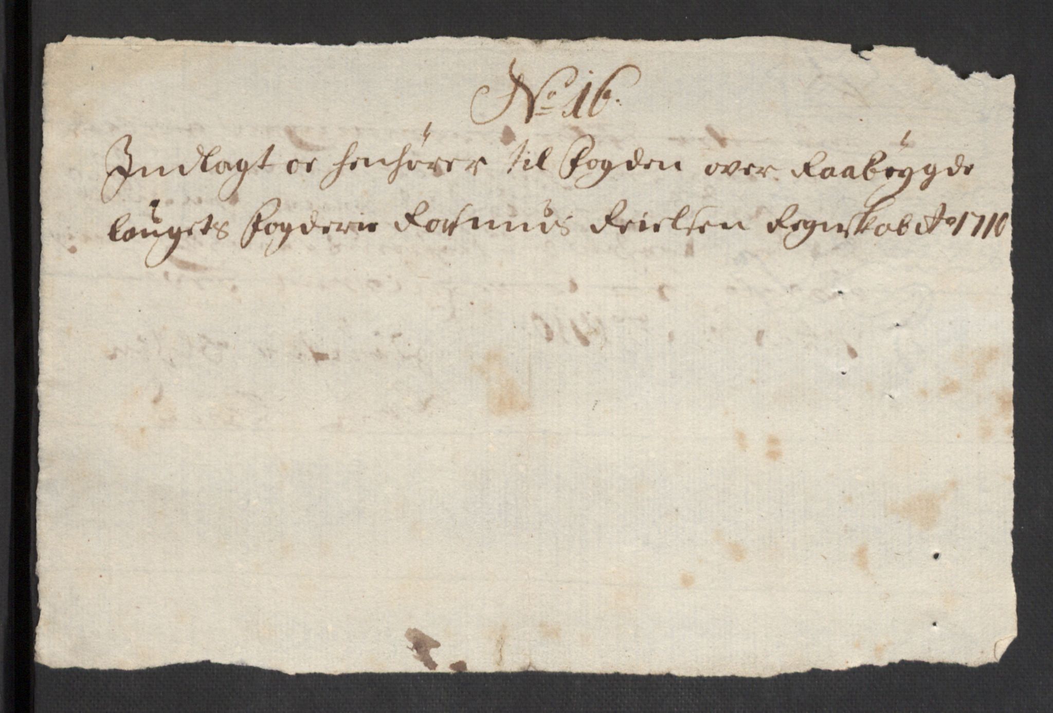 Rentekammeret inntil 1814, Reviderte regnskaper, Fogderegnskap, AV/RA-EA-4092/R40/L2449: Fogderegnskap Råbyggelag, 1709-1711, s. 157