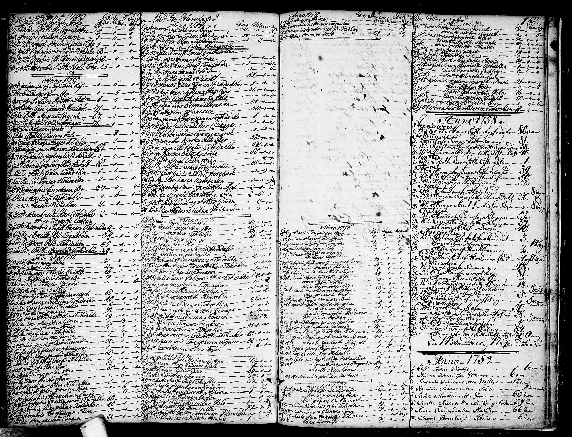 Idd prestekontor Kirkebøker, SAO/A-10911/F/Fa/L0001: Ministerialbok nr. I 1, 1720-1769, s. 166