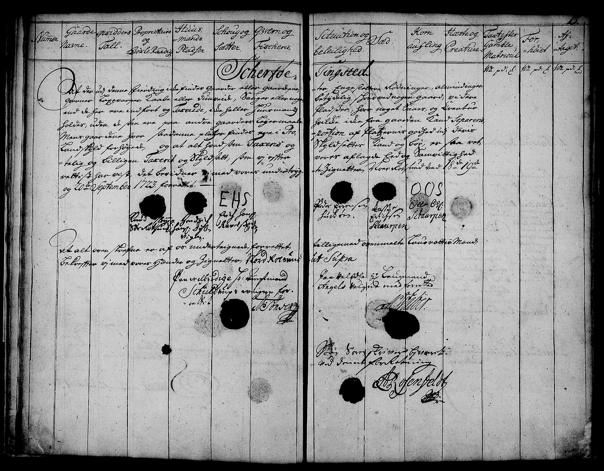 Rentekammeret inntil 1814, Realistisk ordnet avdeling, AV/RA-EA-4070/N/Nb/Nbf/L0180: Troms eksaminasjonsprotokoll, 1723, s. 14