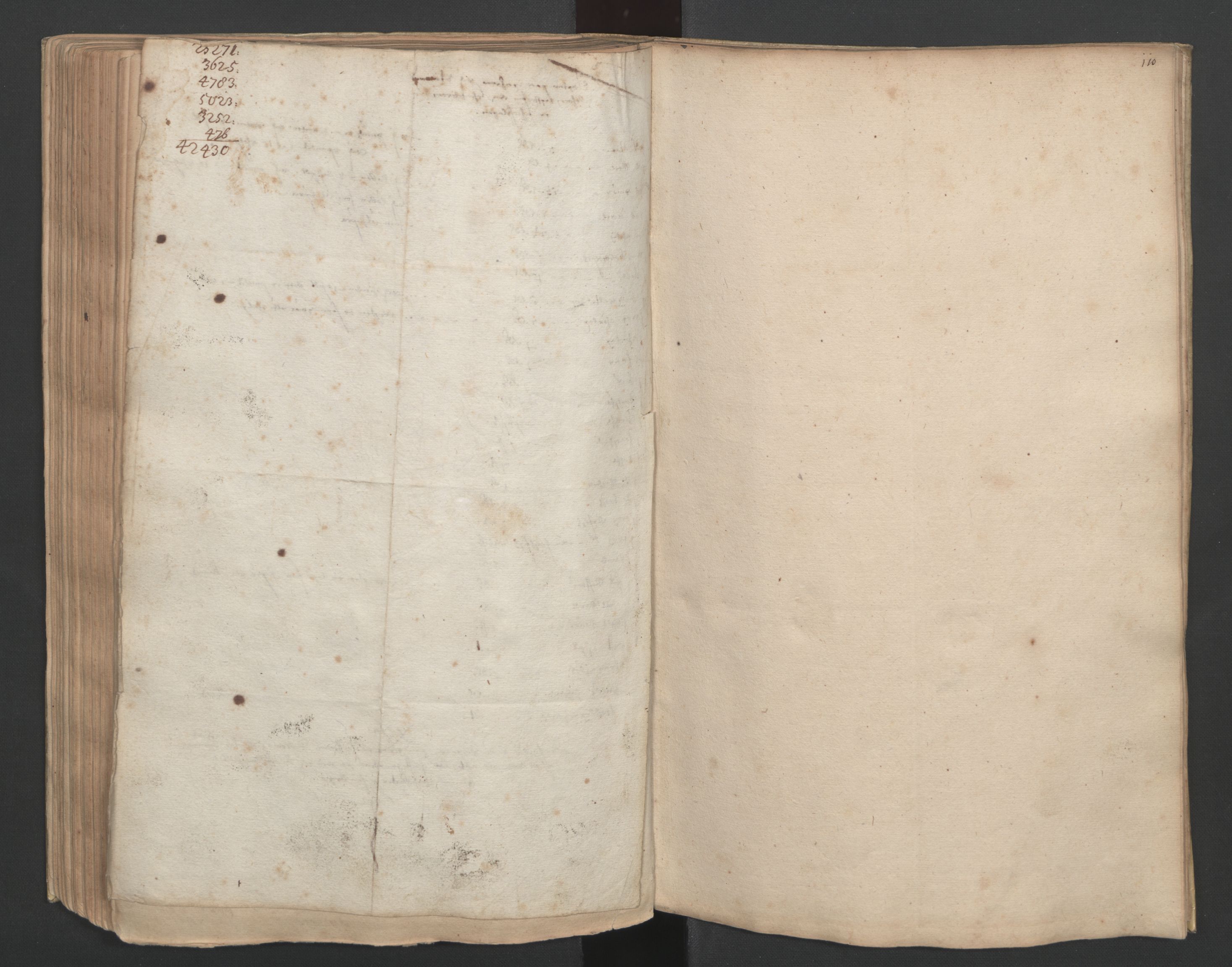 Rentekammeret inntil 1814, Realistisk ordnet avdeling, RA/EA-4070/L/L0023/0002: Stavanger lagdømme: / [B]: Kronens jordebok., 1661, s. 110a
