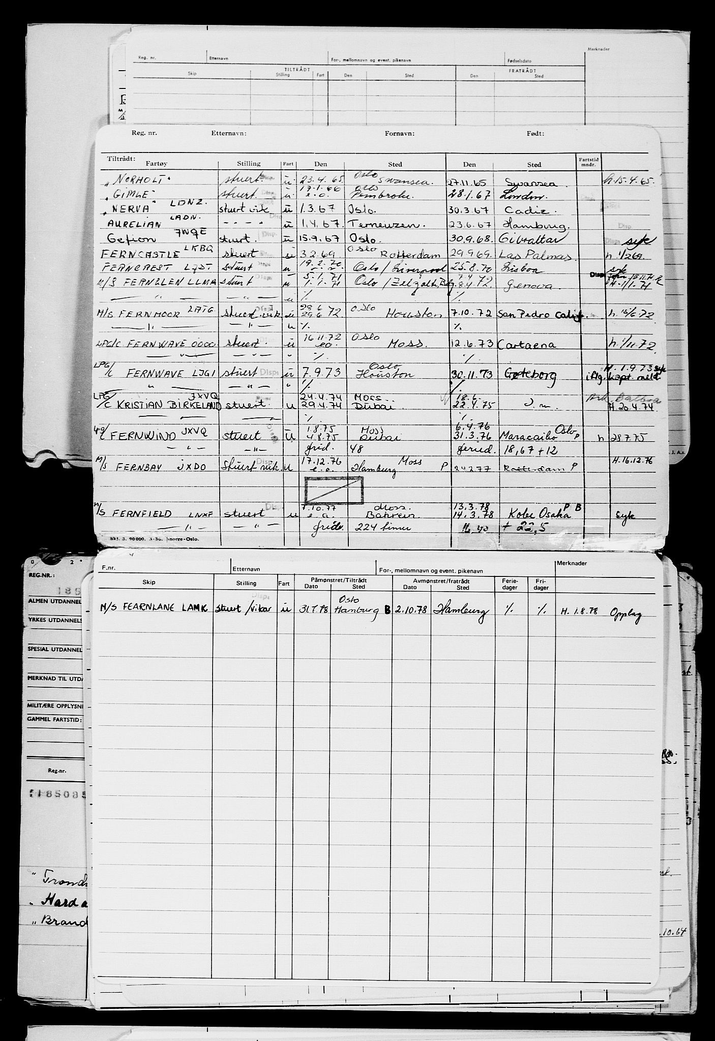 Direktoratet for sjømenn, AV/RA-S-3545/G/Gb/L0138: Hovedkort, 1916, s. 320