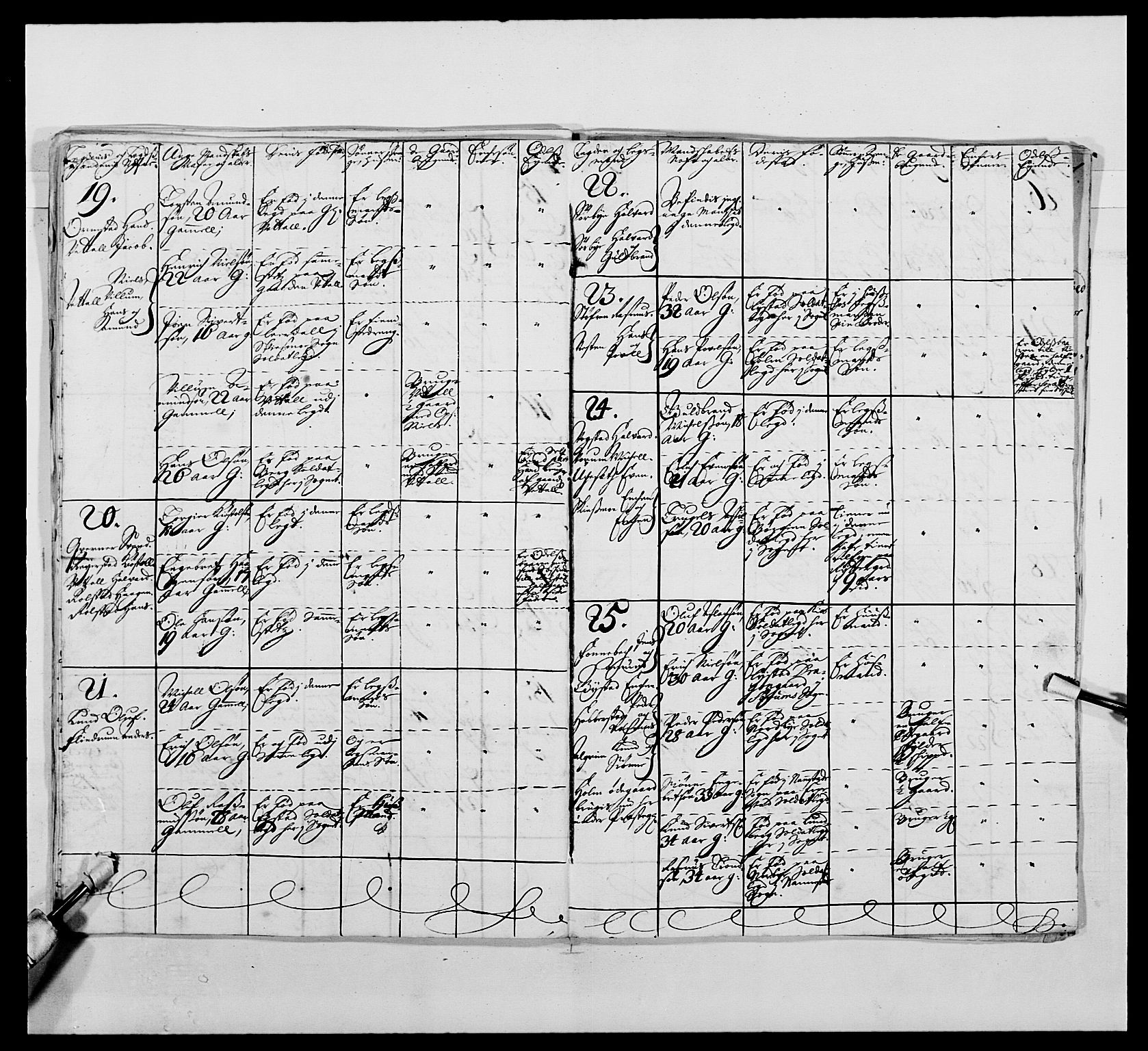 Kommanderende general (KG I) med Det norske krigsdirektorium, AV/RA-EA-5419/E/Ea/L0485: Akershusiske regiment, 1697-1706, s. 268