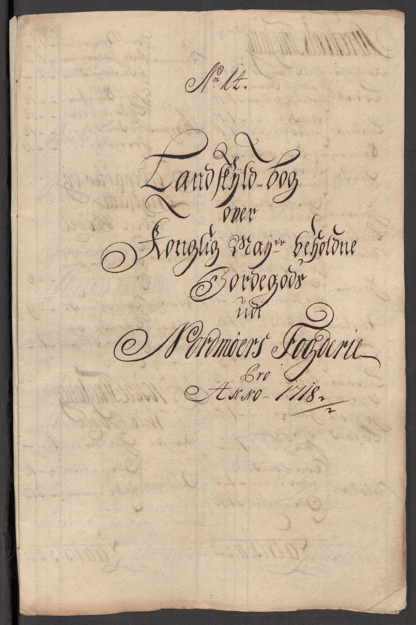 Rentekammeret inntil 1814, Reviderte regnskaper, Fogderegnskap, RA/EA-4092/R56/L3751: Fogderegnskap Nordmøre, 1718, s. 152