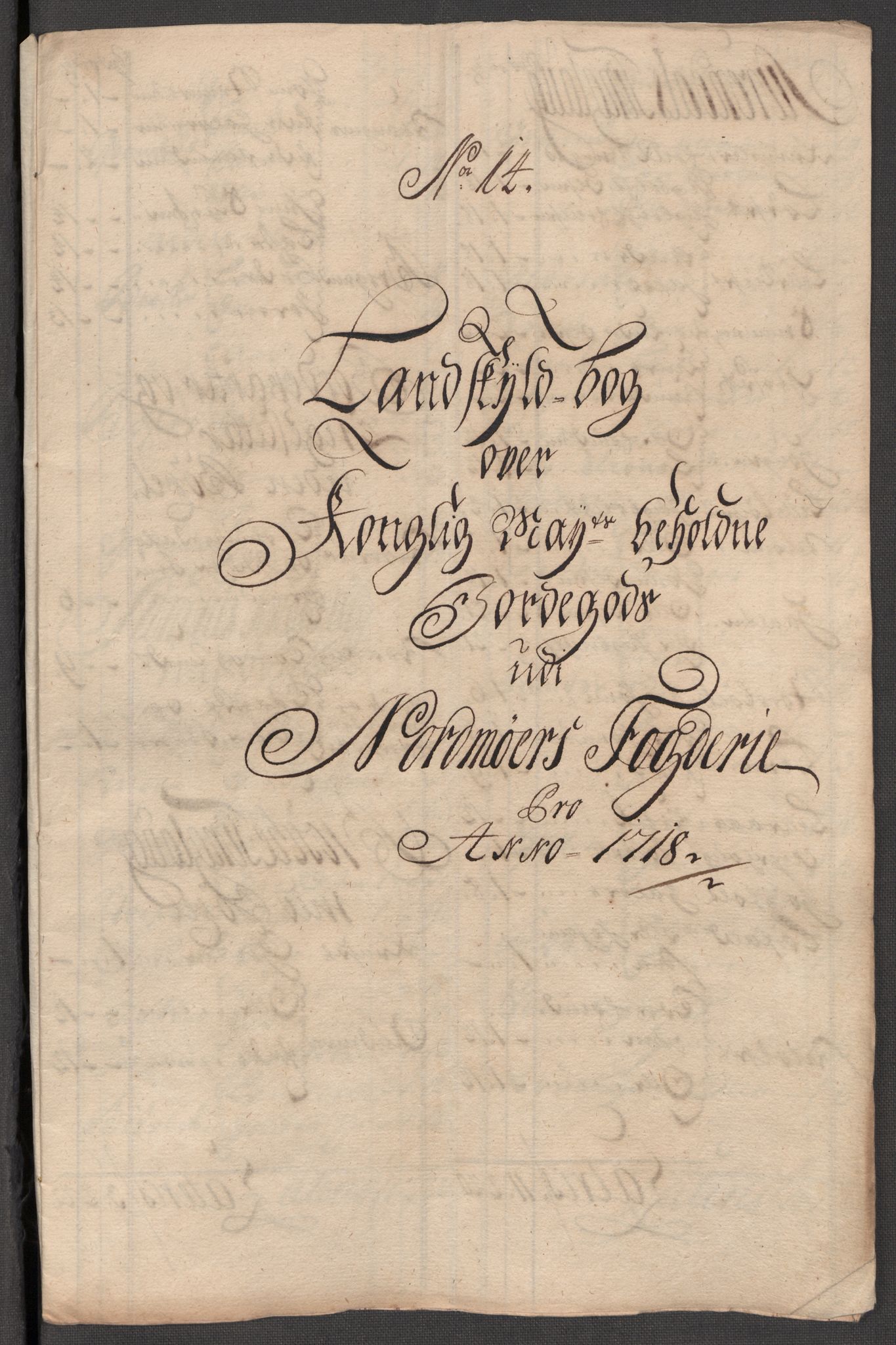 Rentekammeret inntil 1814, Reviderte regnskaper, Fogderegnskap, AV/RA-EA-4092/R56/L3751: Fogderegnskap Nordmøre, 1718, s. 152