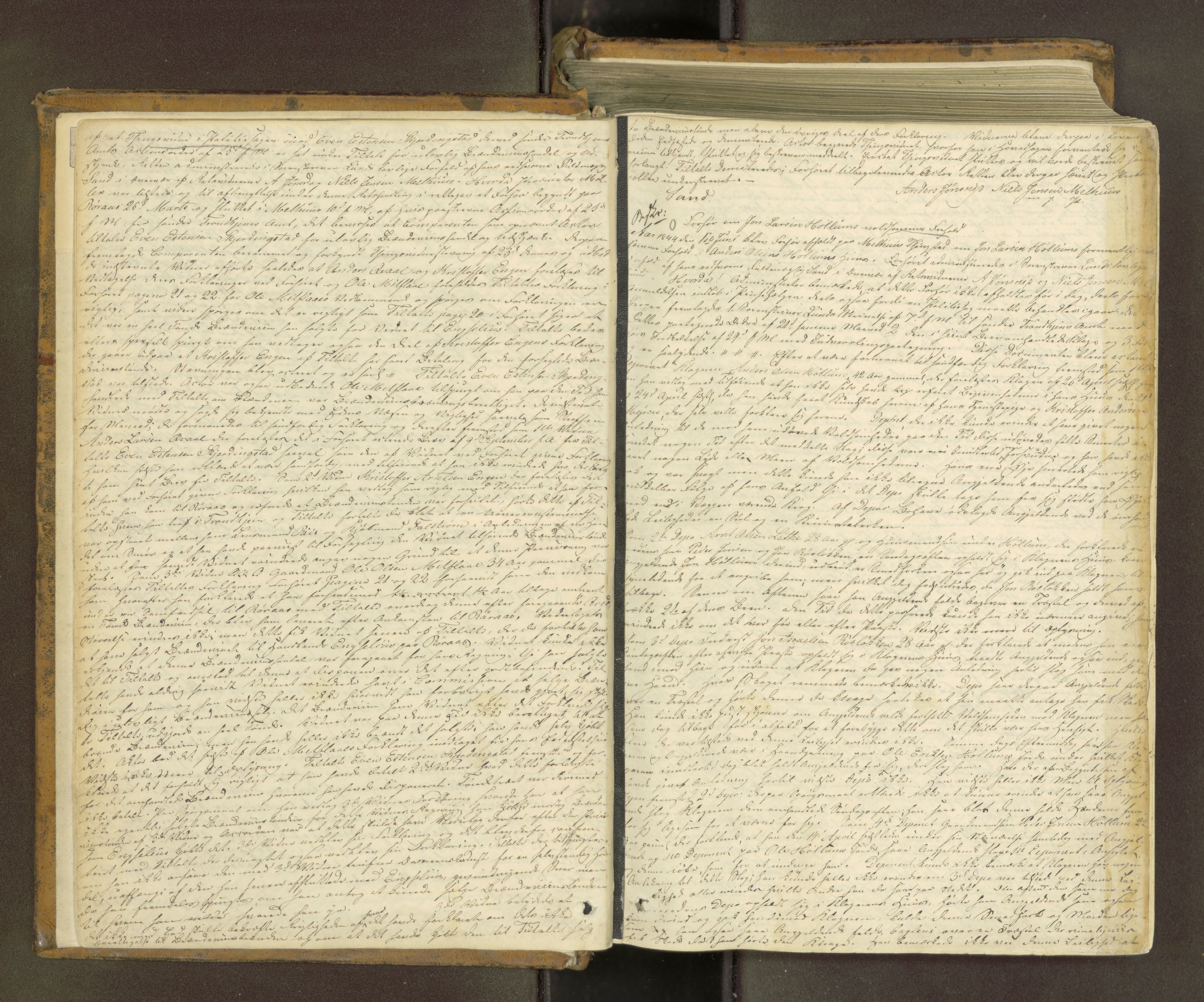 Gauldal sorenskriveri, AV/SAT-A-0014/1/1/1B/L0005: Ekstrarettsprotokoller, 1844-1851, s. 7b-8a