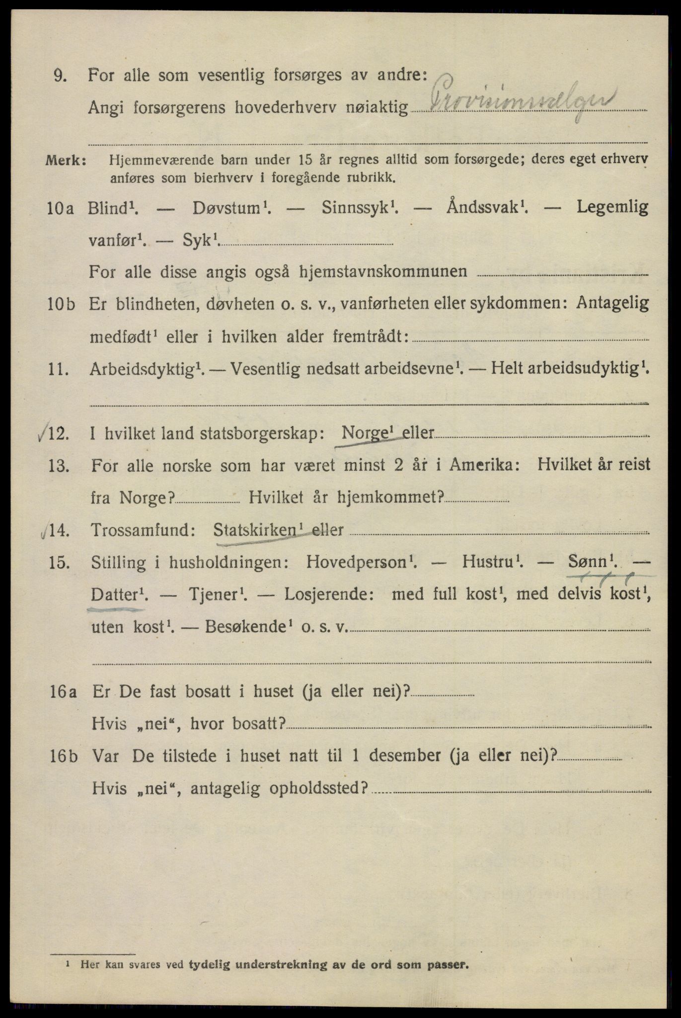 SAO, Folketelling 1920 for 0301 Kristiania kjøpstad, 1920, s. 272420