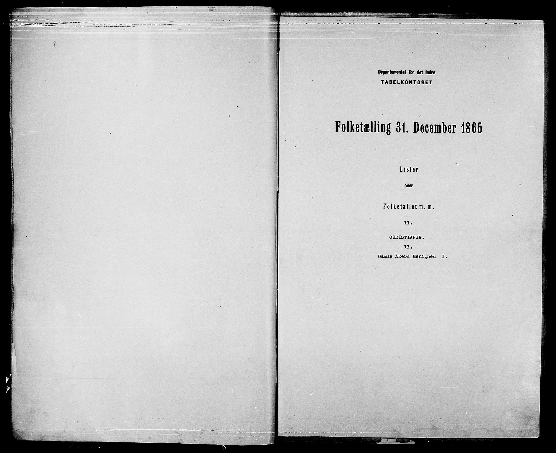 RA, Folketelling 1865 for 0301 Kristiania kjøpstad, 1865, s. 4423