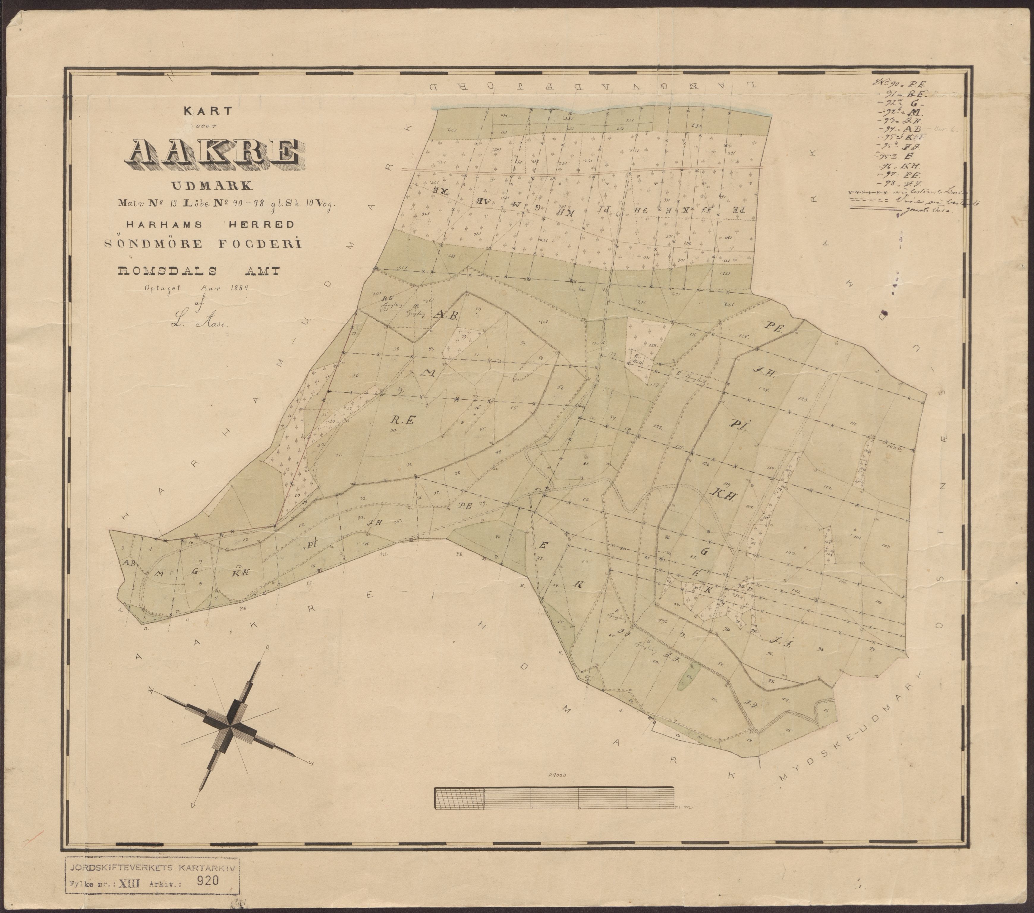 Jordskifteverkets kartarkiv, AV/RA-S-3929/T, 1859-1988, s. 1102