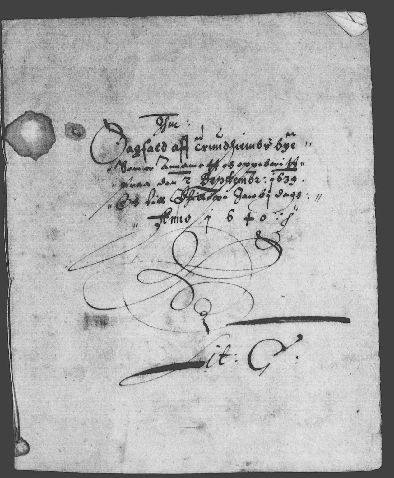 Rentekammeret inntil 1814, Reviderte regnskaper, Lensregnskaper, RA/EA-5023/R/Rb/Rbw/L0065: Trondheim len, 1638-1640