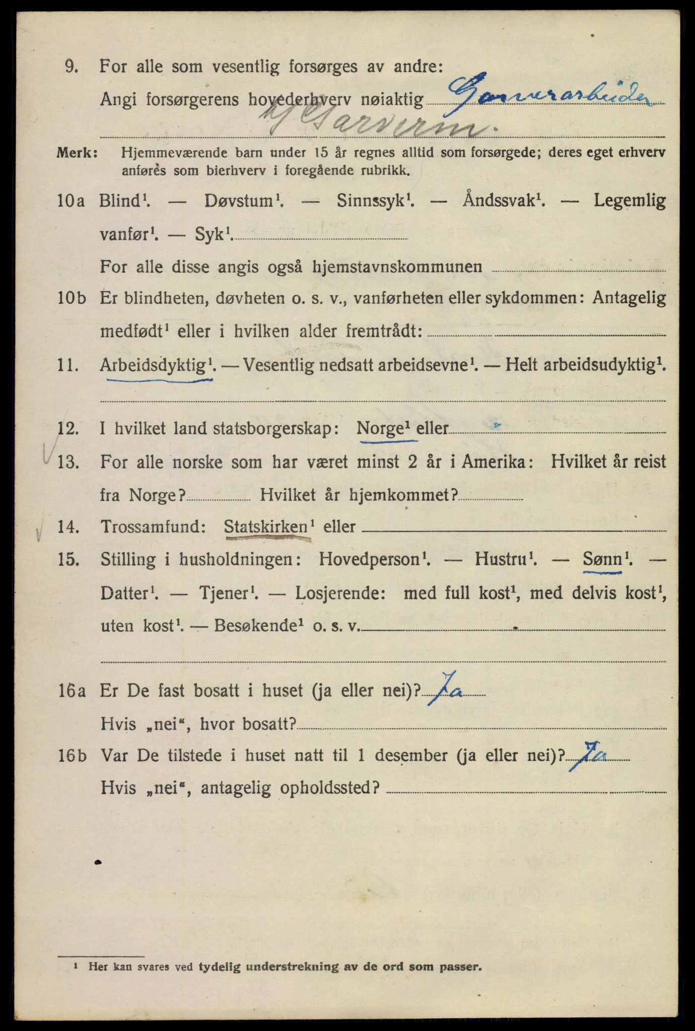 SAO, Folketelling 1920 for 0301 Kristiania kjøpstad, 1920, s. 410632