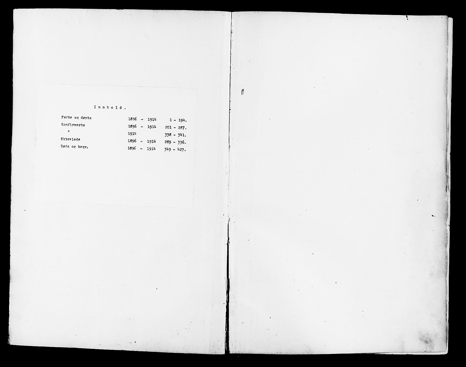 Vang prestekontor, Hedmark, SAH/PREST-008/H/Ha/Hab/L0014: Klokkerbok nr. 14, 1896-1914