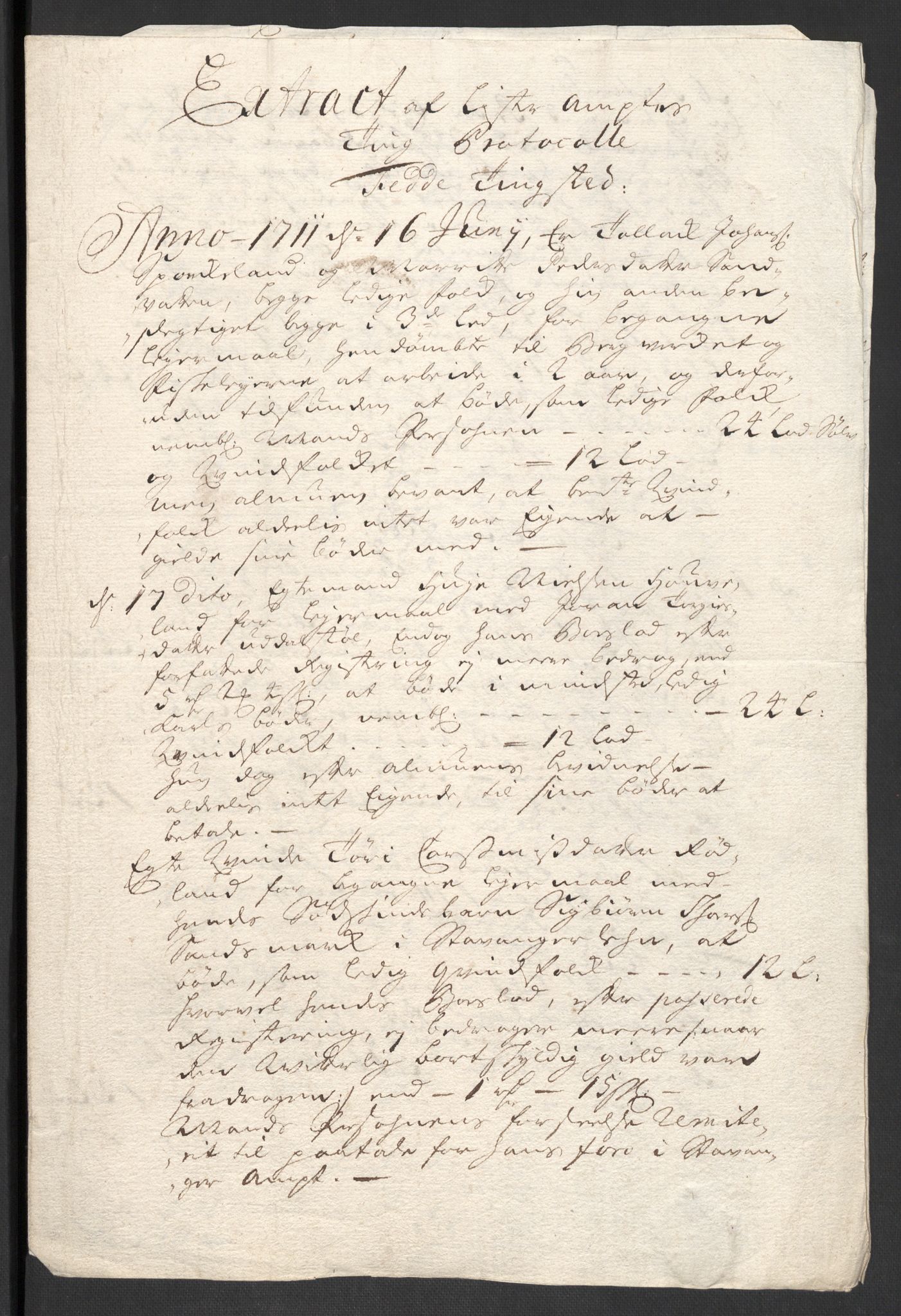 Rentekammeret inntil 1814, Reviderte regnskaper, Fogderegnskap, AV/RA-EA-4092/R43/L2554: Fogderegnskap Lista og Mandal, 1711, s. 31