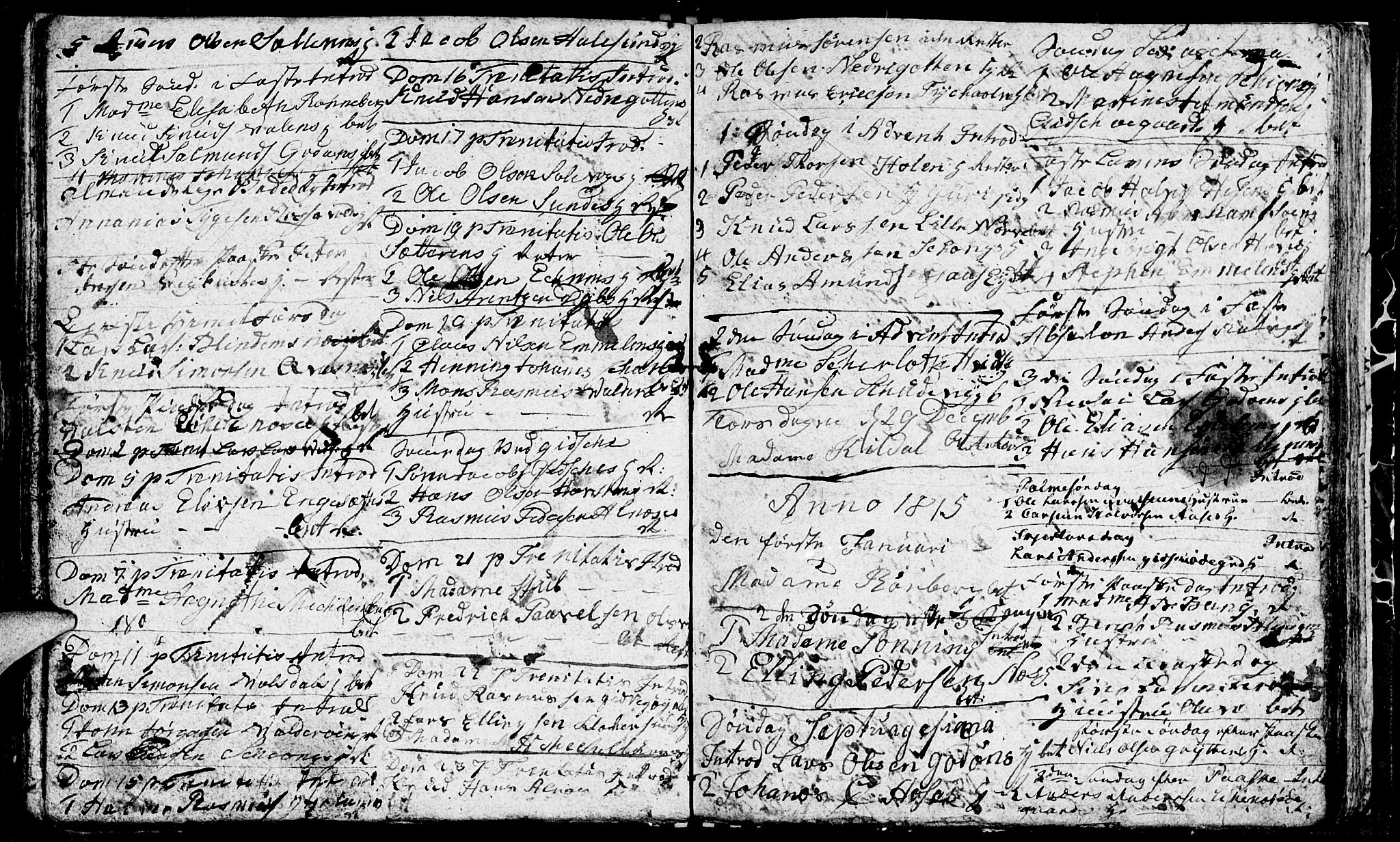 Ministerialprotokoller, klokkerbøker og fødselsregistre - Møre og Romsdal, AV/SAT-A-1454/528/L0422: Klokkerbok nr. 528C03, 1801-1825