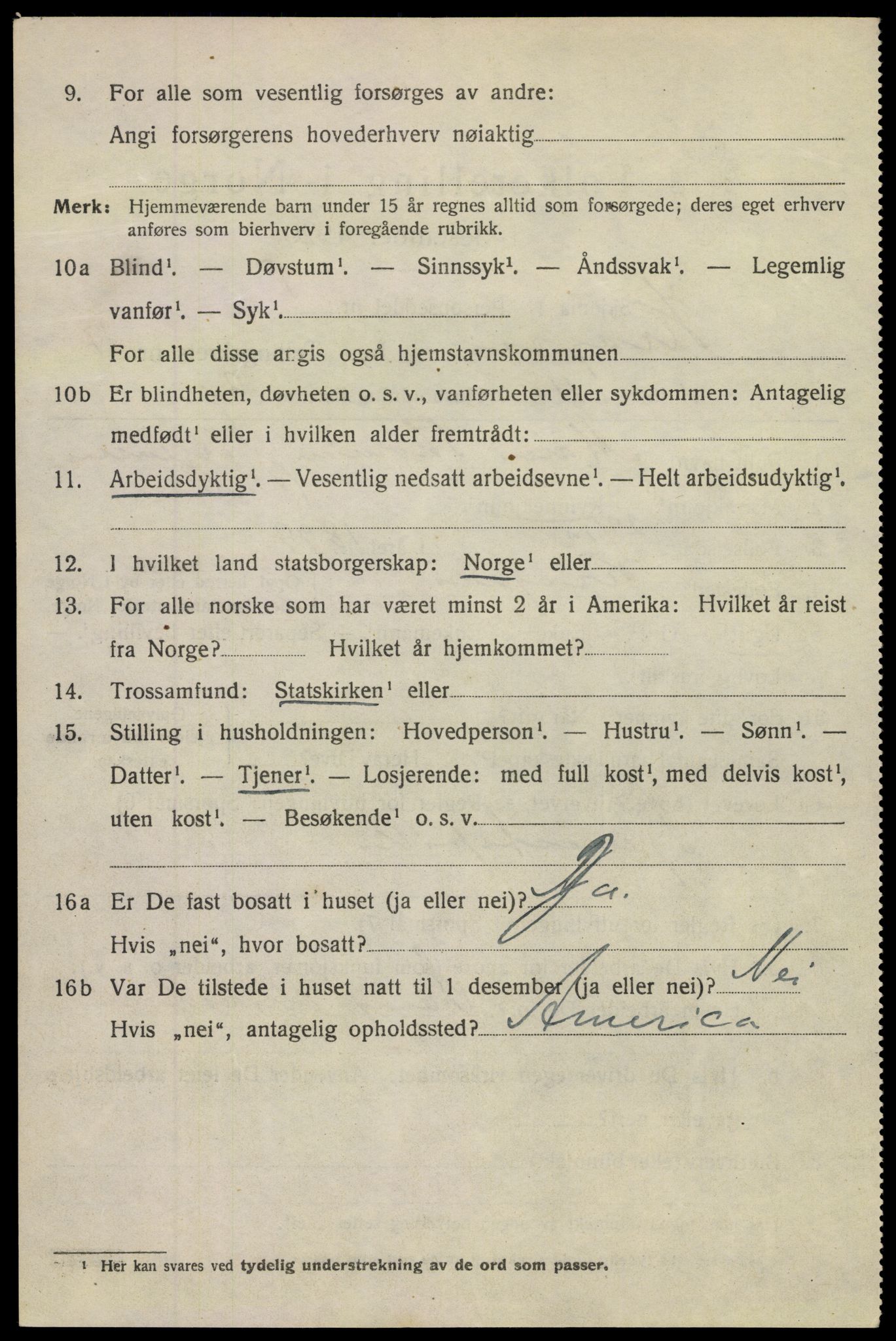 SAKO, Folketelling 1920 for 0801 Kragerø kjøpstad, 1920, s. 11058
