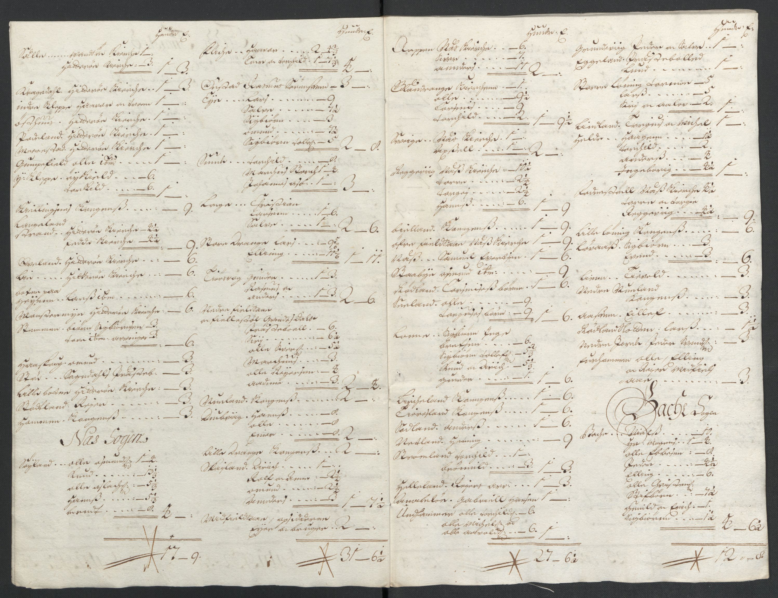 Rentekammeret inntil 1814, Reviderte regnskaper, Fogderegnskap, RA/EA-4092/R43/L2546: Fogderegnskap Lista og Mandal, 1696-1697, s. 103