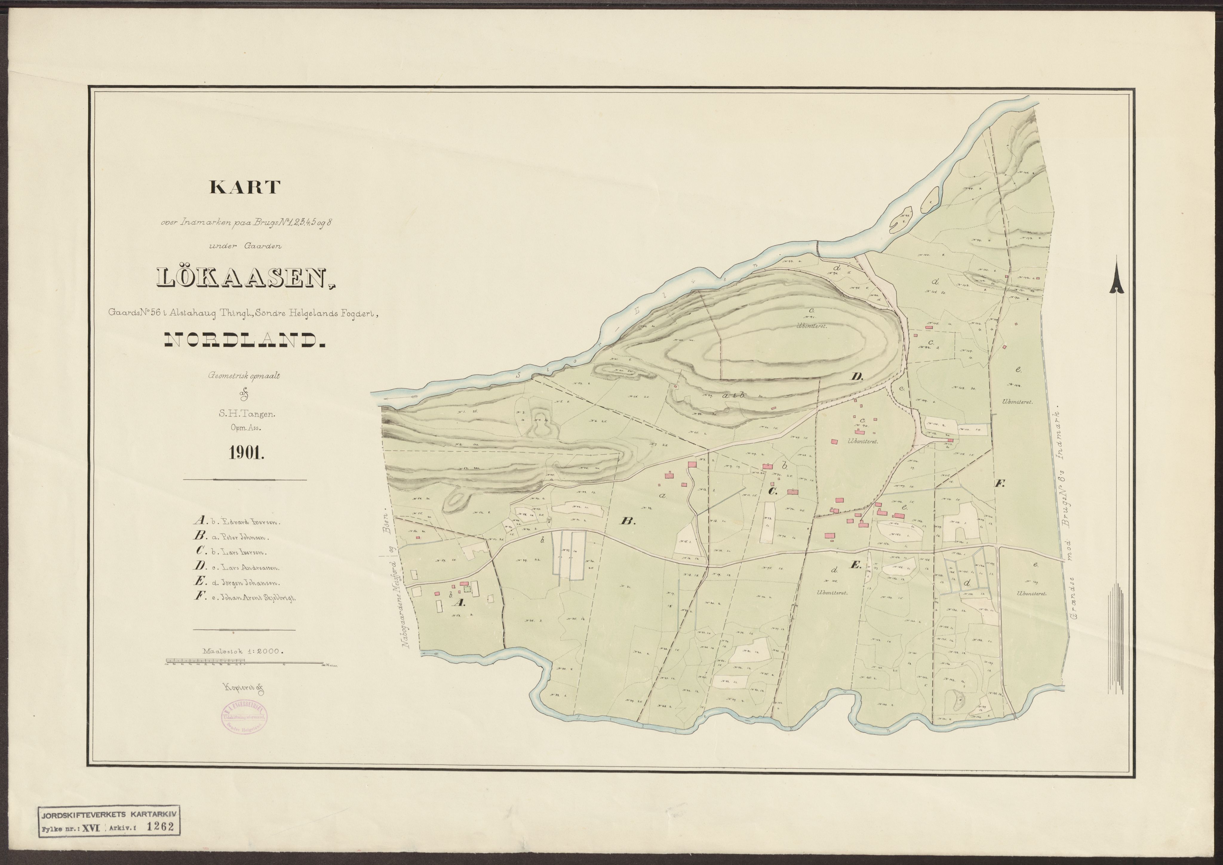 Jordskifteverkets kartarkiv, AV/RA-S-3929/T, 1859-1988, s. 1434