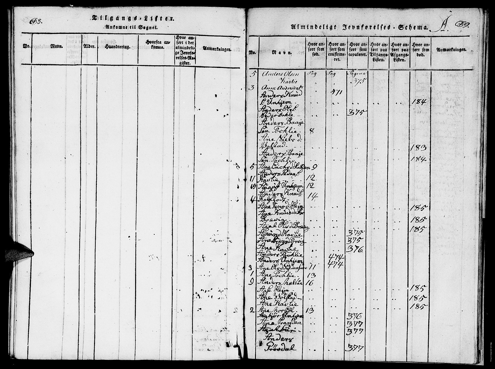 Ministerialprotokoller, klokkerbøker og fødselsregistre - Møre og Romsdal, SAT/A-1454/545/L0587: Klokkerbok nr. 545C01, 1818-1836, s. 658-659