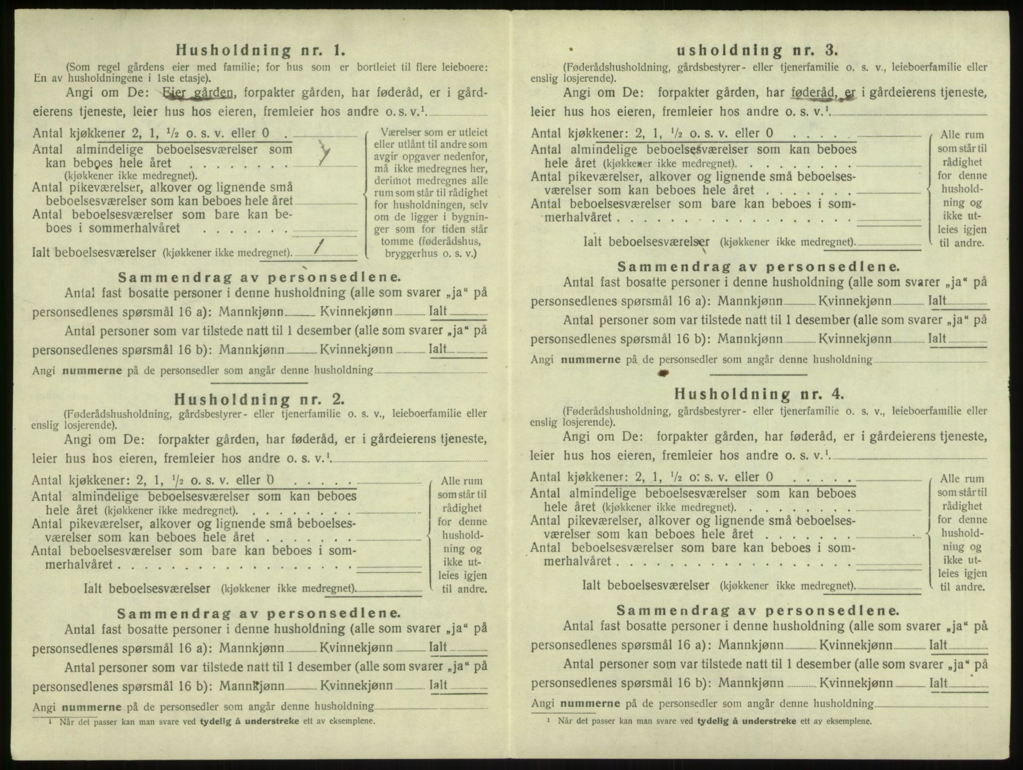 SAB, Folketelling 1920 for 1263 Lindås herred, 1920, s. 498